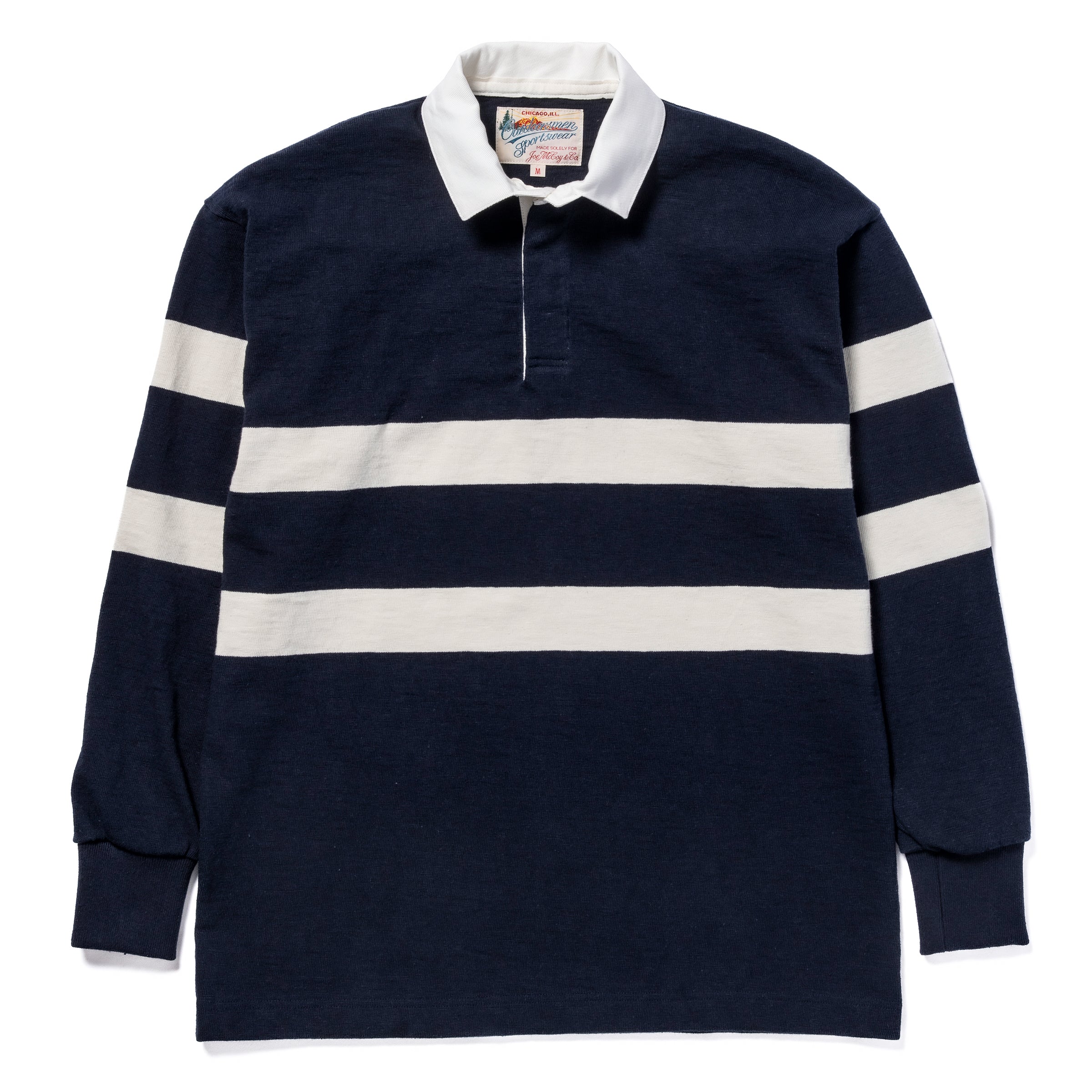 CLIMBERS' STRIPED RUGBY SHIRT – The Real McCoy's