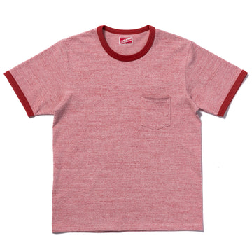 POCKET TEE / HEATHER COLOR, RINGER