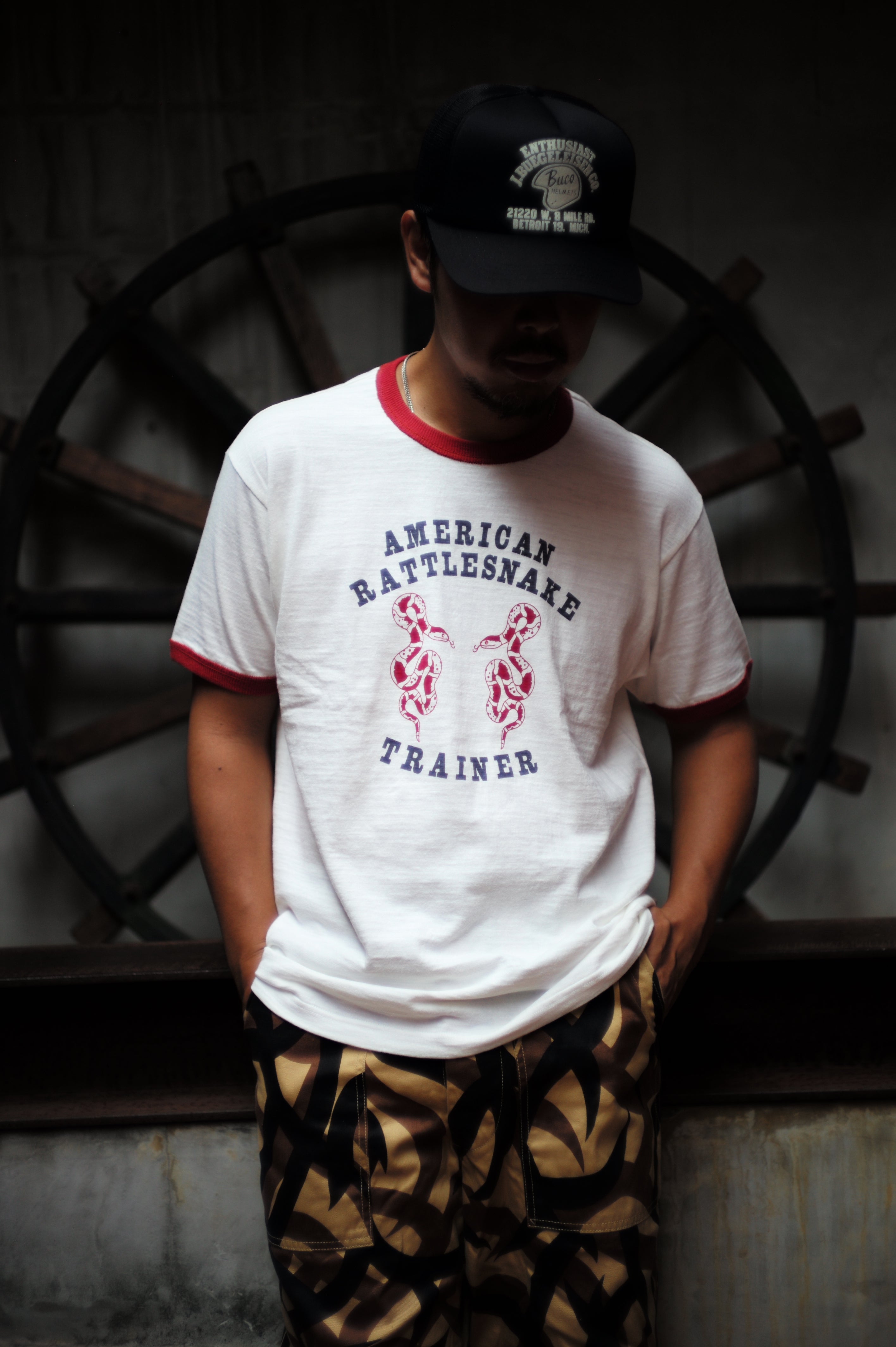 ATHLETIC T-SHIRT / RATTLE SNAKE TRAINER – The Real McCoy's