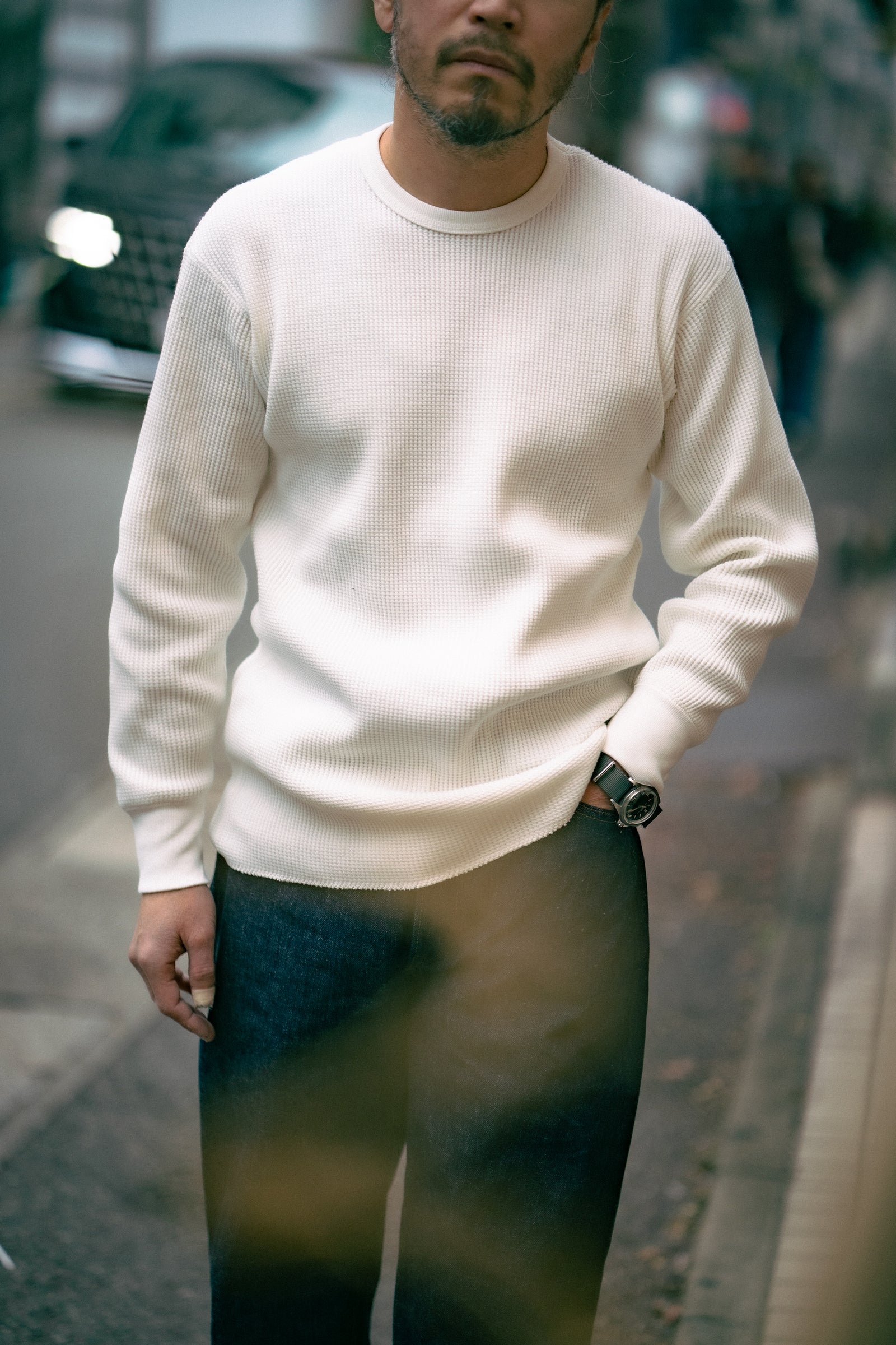 BALL PARK WAFFLE THERMAL SHIRT Gallery Image 1