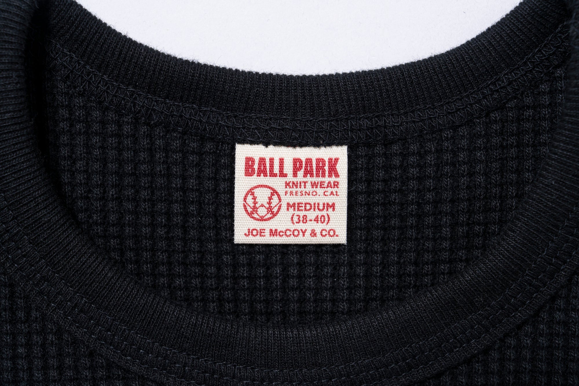 BALL PARK WAFFLE THERMAL SHIRT