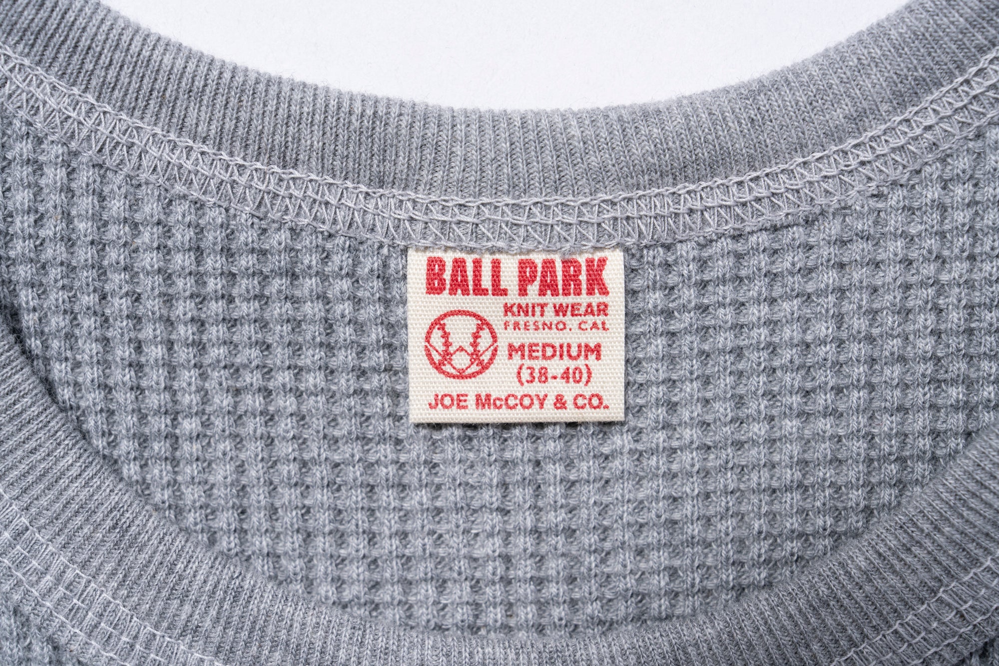 BALL PARK WAFFLE THERMAL SHIRT