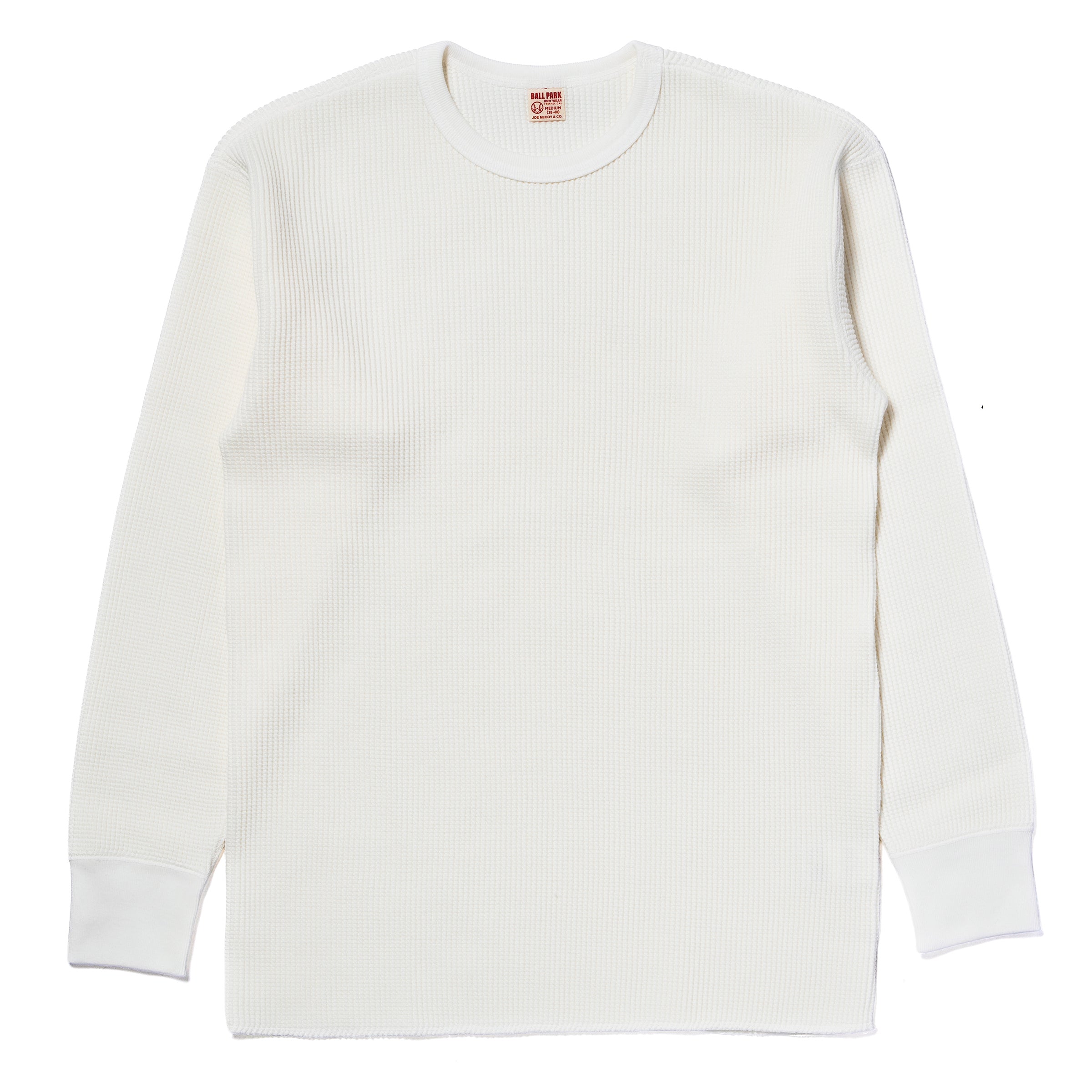 BALL PARK WAFFLE THERMAL SHIRT – The Real McCoy's