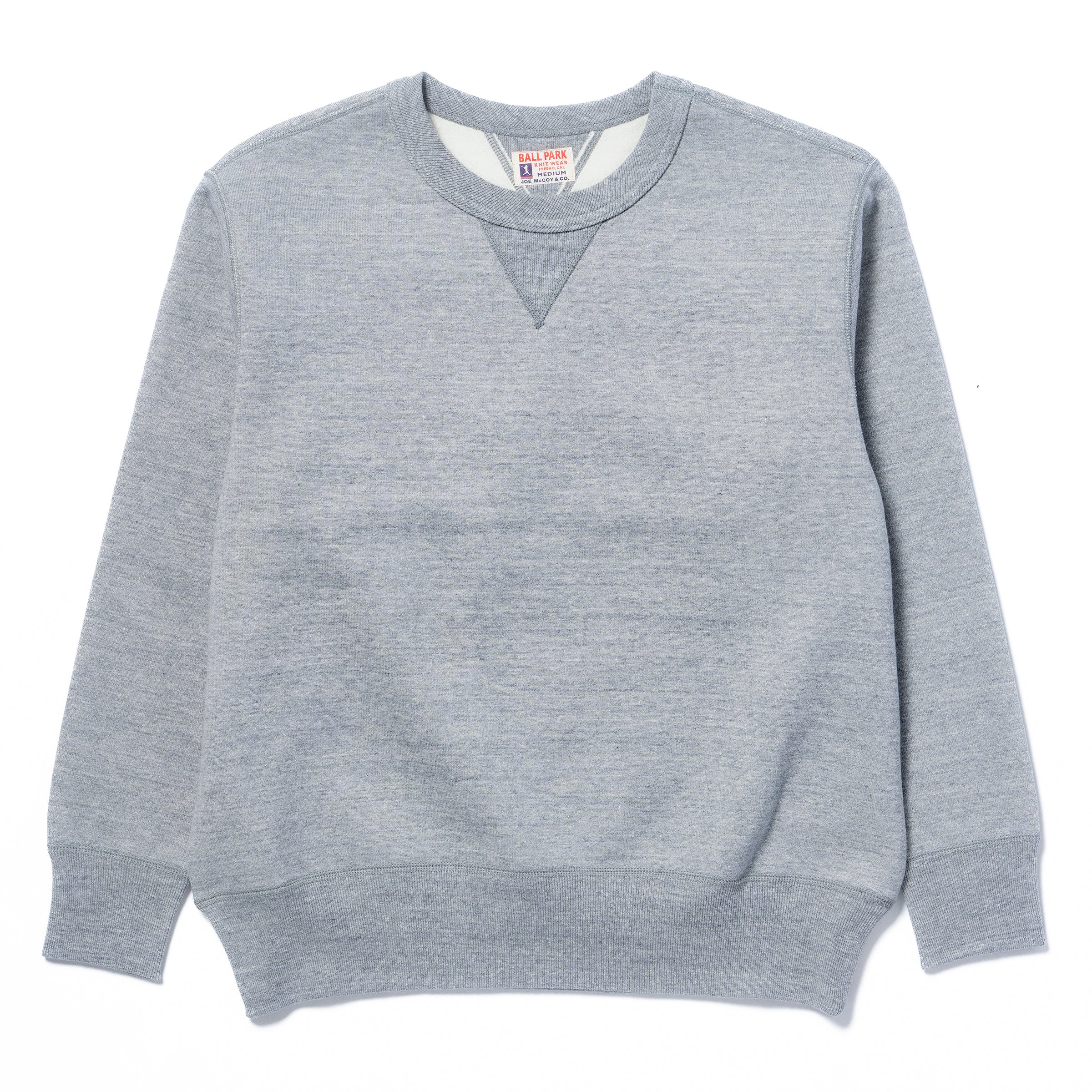 10 OZ. LOOPWHEEL CREWNECK SWEATSHIRT – The Real McCoy's