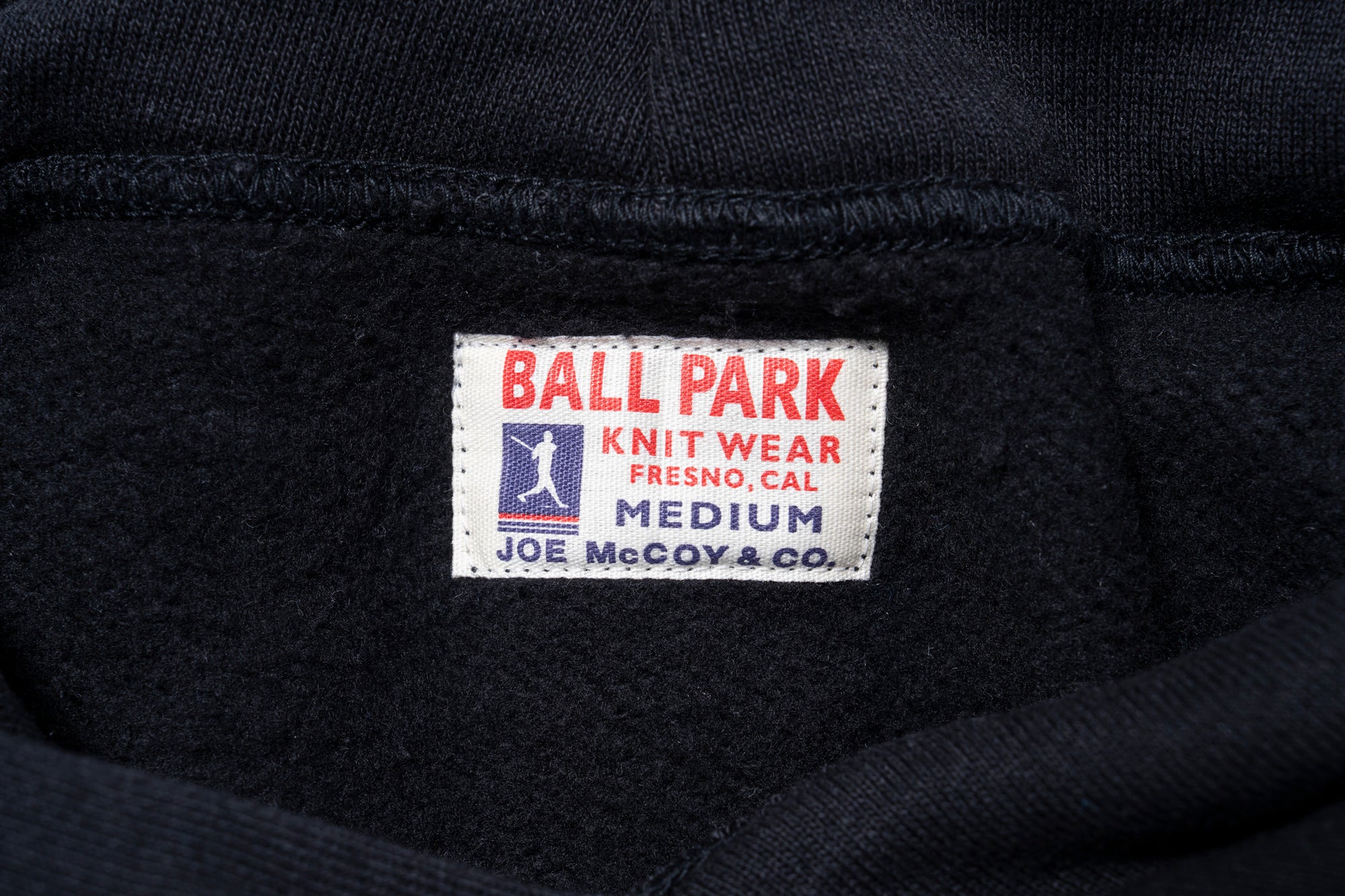 12 OZ. BALL PARK HOODED SWEATSHIRT