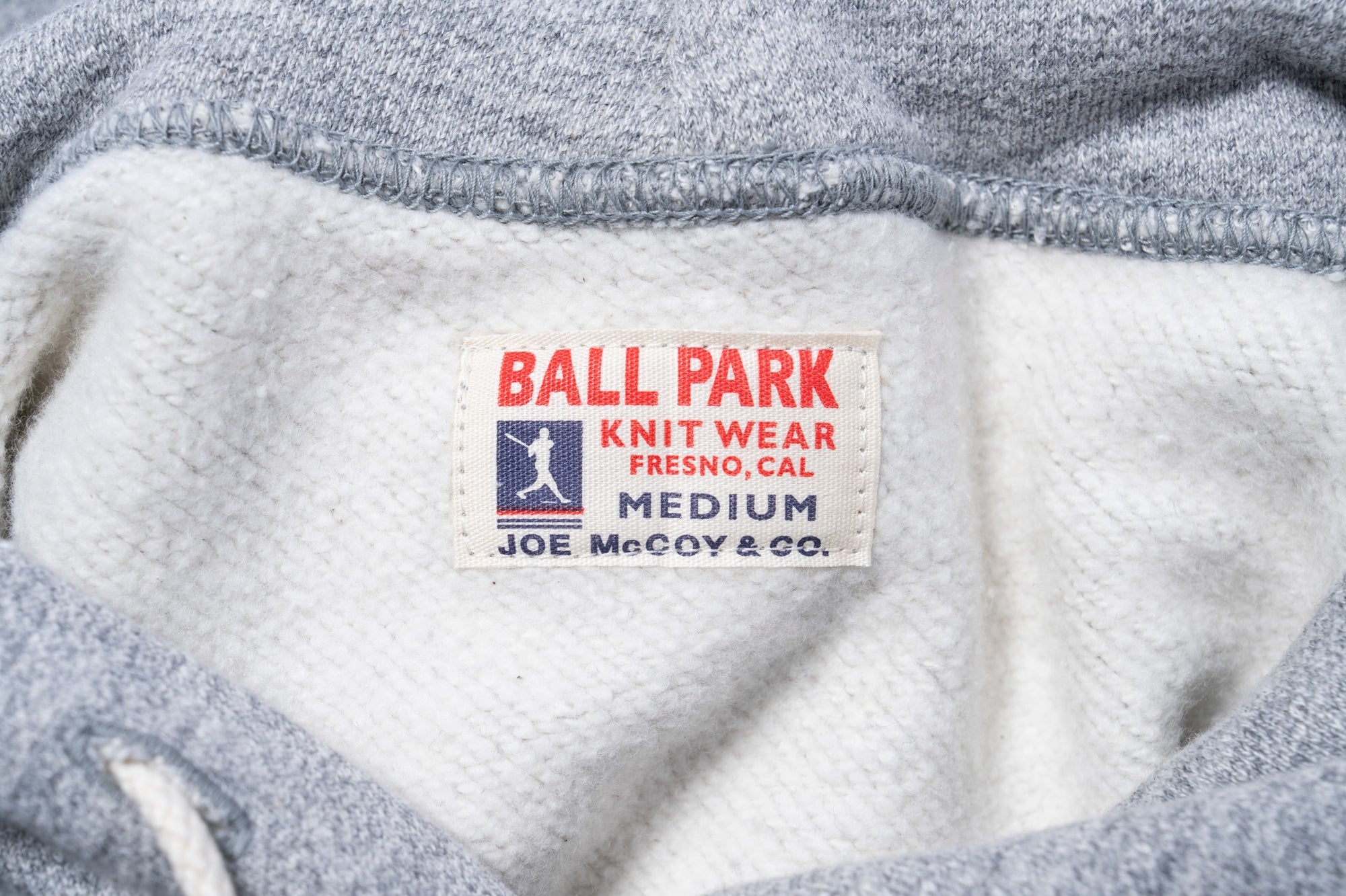 12 OZ. BALL PARK HOODED SWEATSHIRT