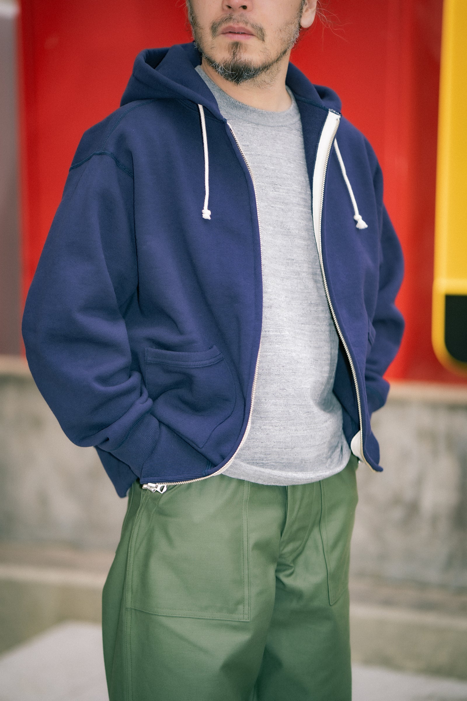 12 OZ. BALL PARK F/Z HOODED SWEATSHIRT Gallery Image 4