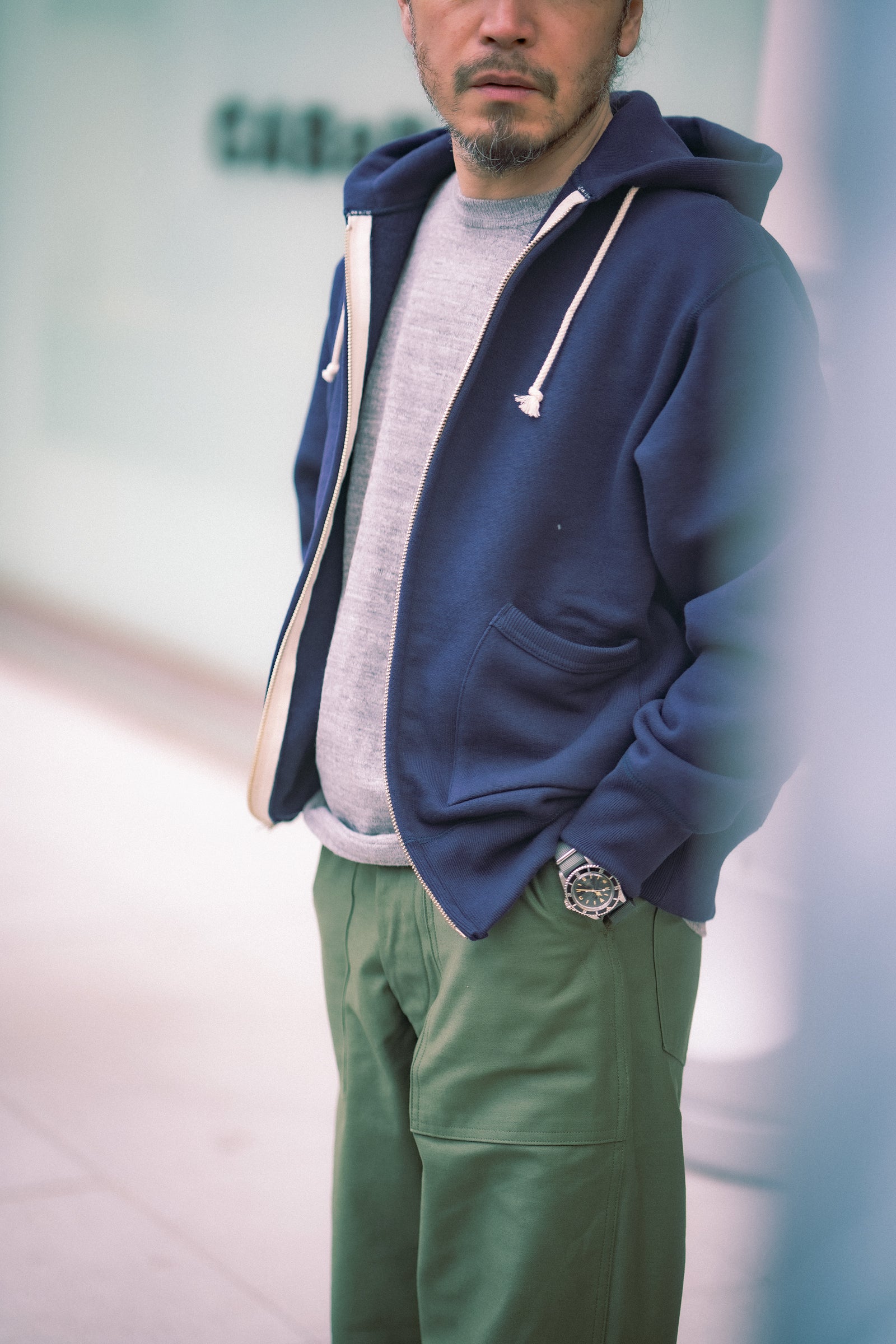 12 OZ. BALL PARK F/Z HOODED SWEATSHIRT Gallery Image 2