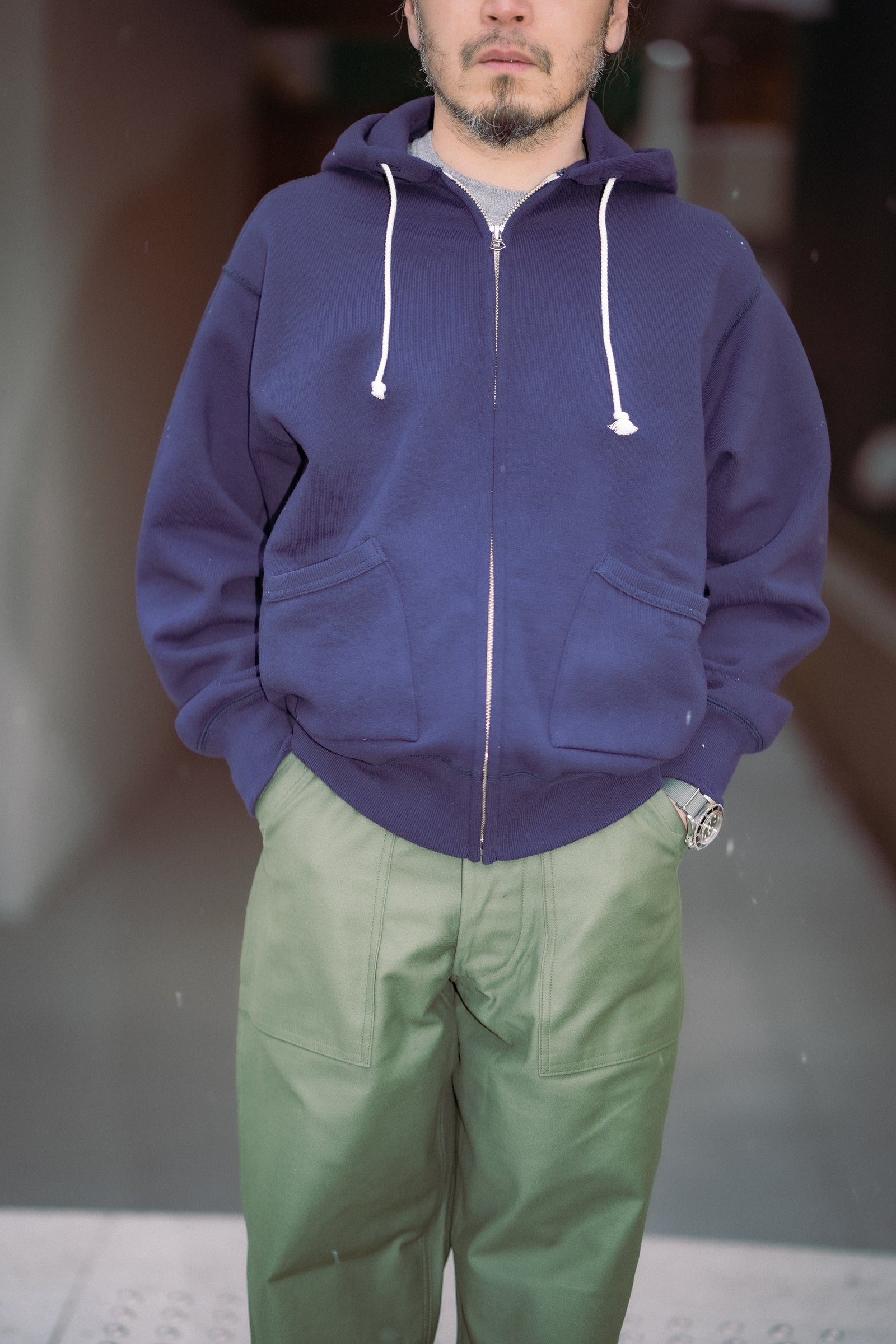 12 OZ. BALL PARK F/Z HOODED SWEATSHIRT Gallery Image 5