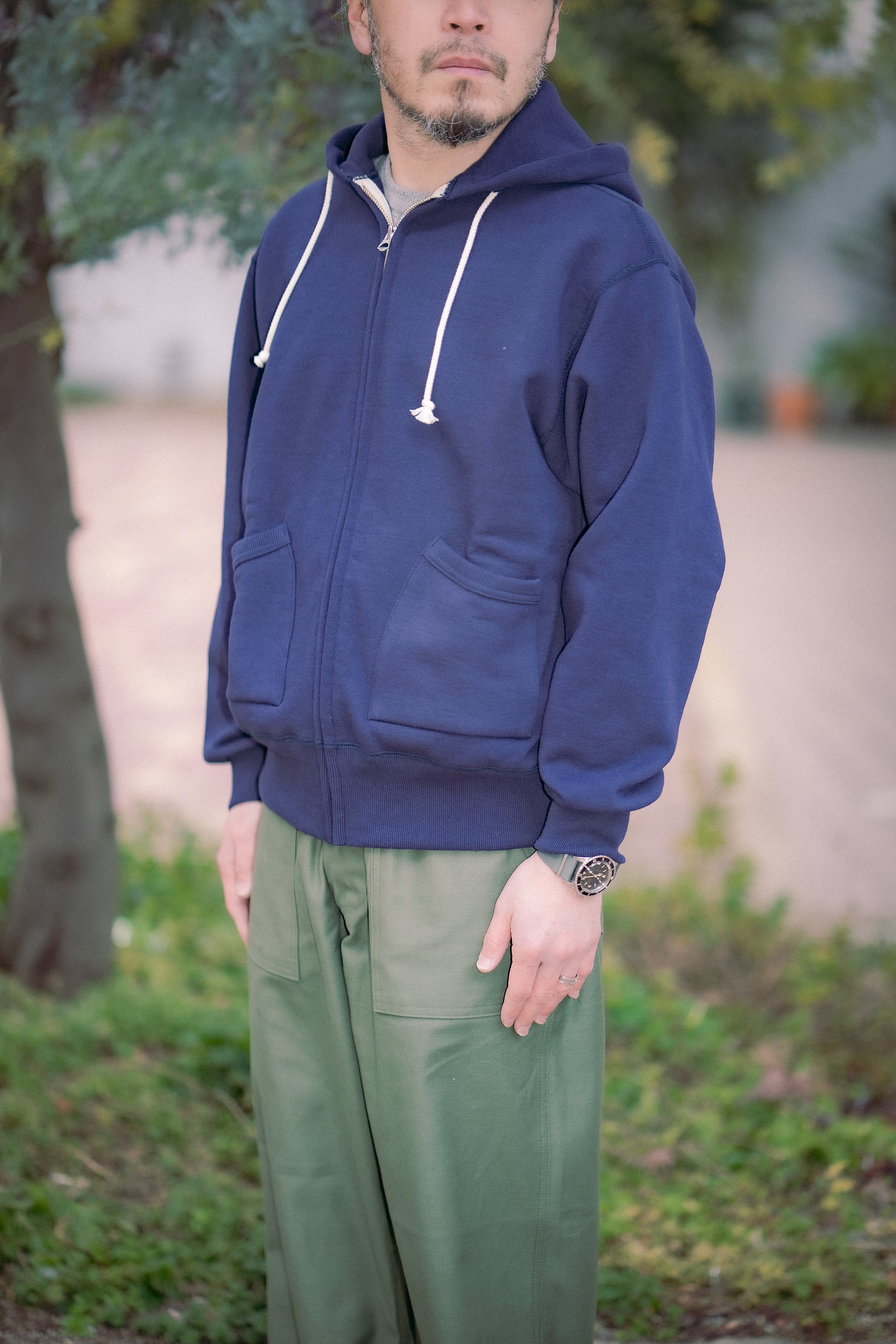 12 OZ. BALL PARK F/Z HOODED SWEATSHIRT Gallery Image 3