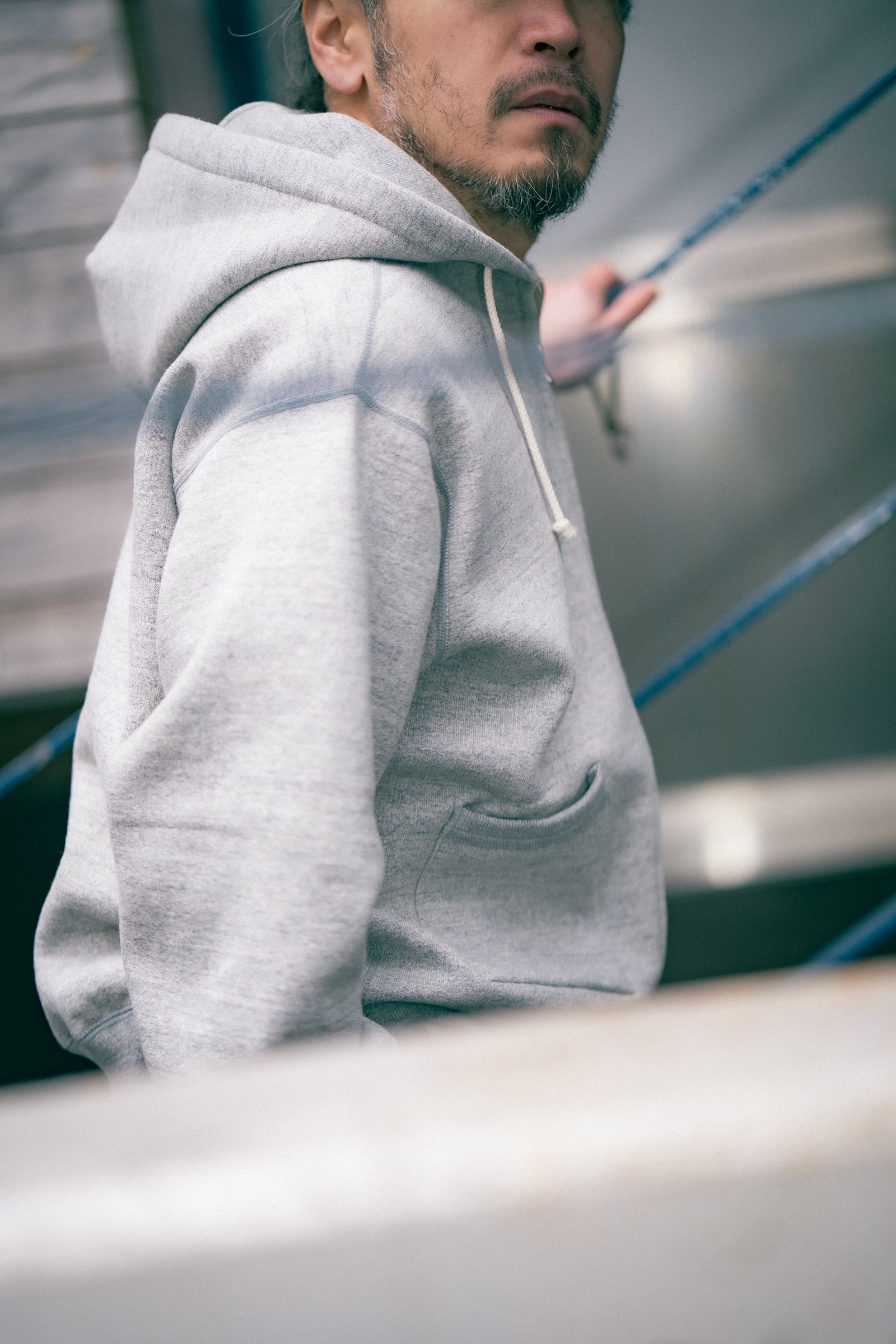 12 OZ. BALL PARK F/Z HOODED SWEATSHIRT Gallery Image 4