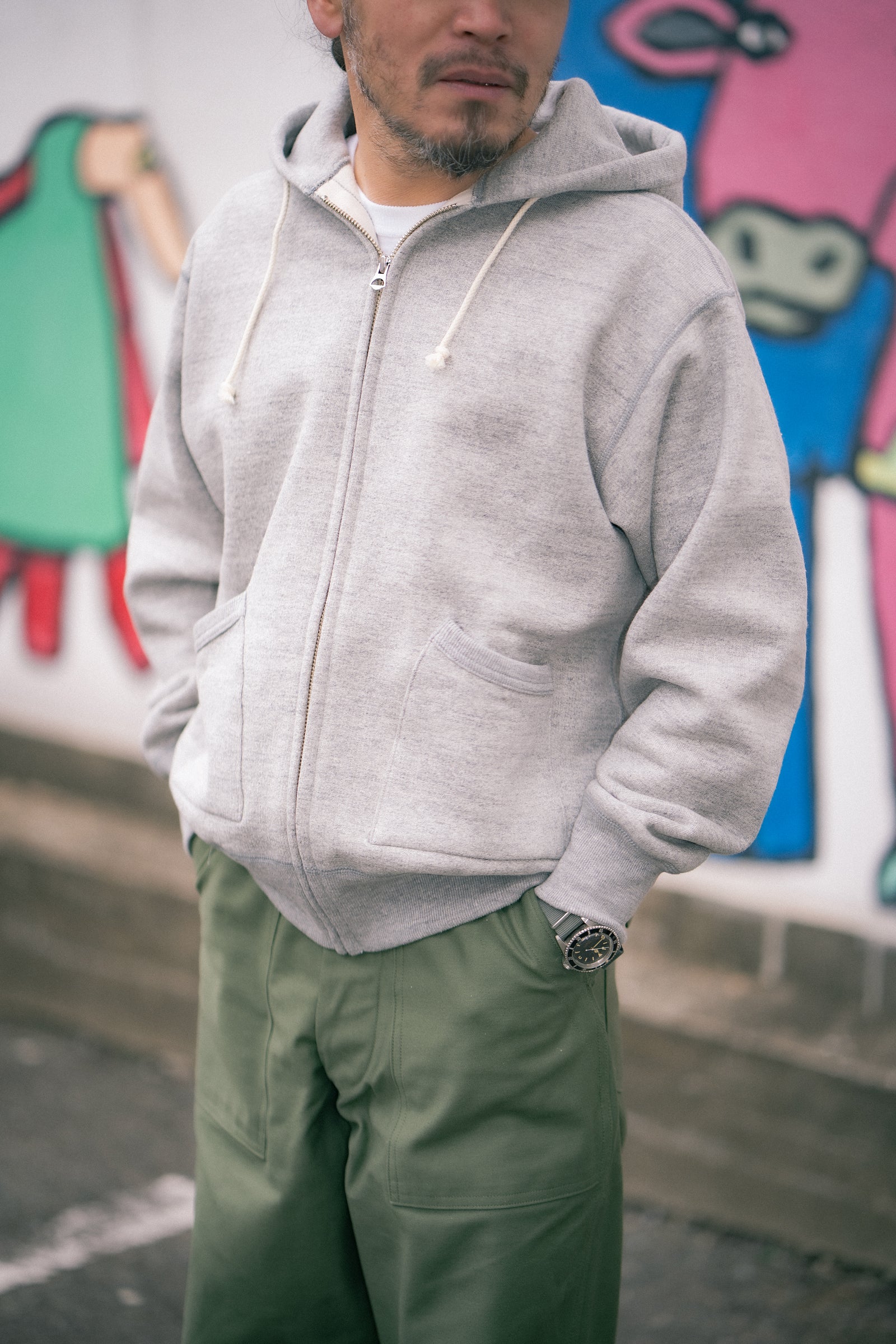 12 OZ. BALL PARK F/Z HOODED SWEATSHIRT Gallery Image 7