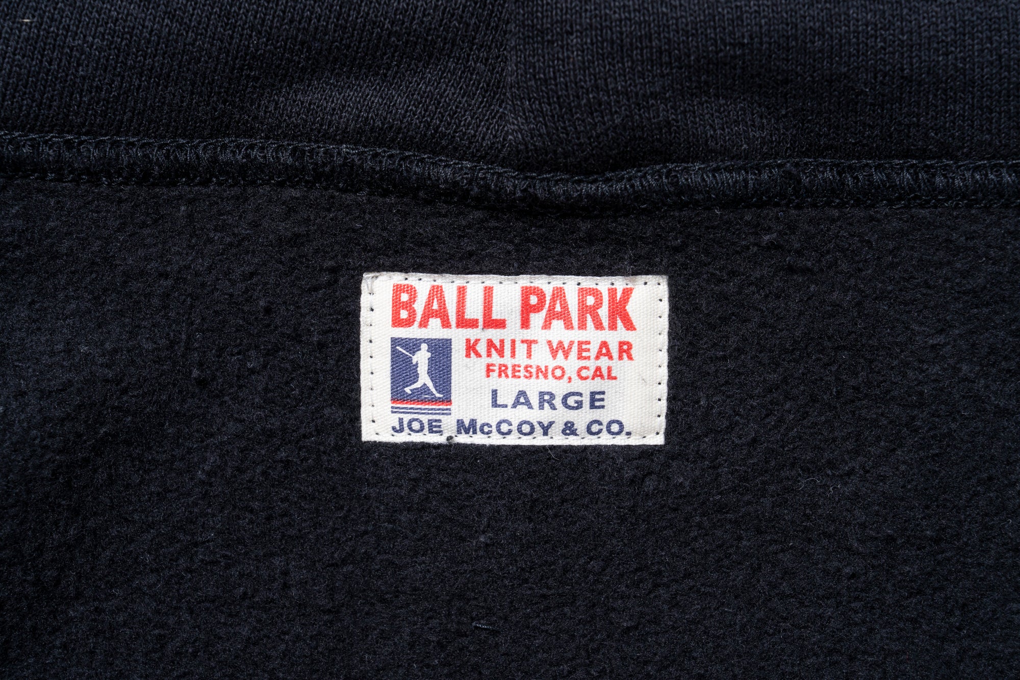 12 OZ. BALL PARK F/Z HOODED SWEATSHIRT