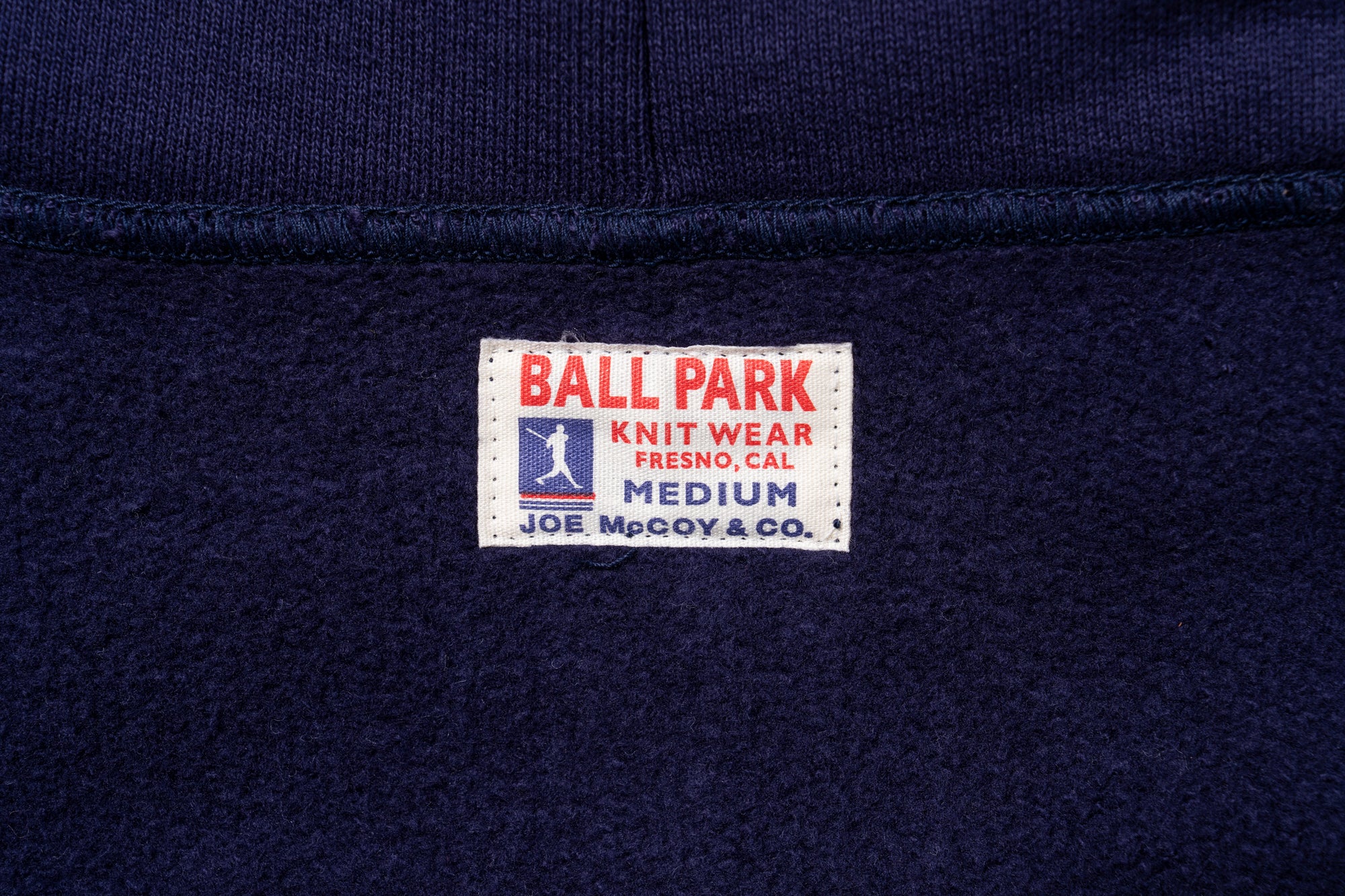 12 OZ. BALL PARK F/Z HOODED SWEATSHIRT