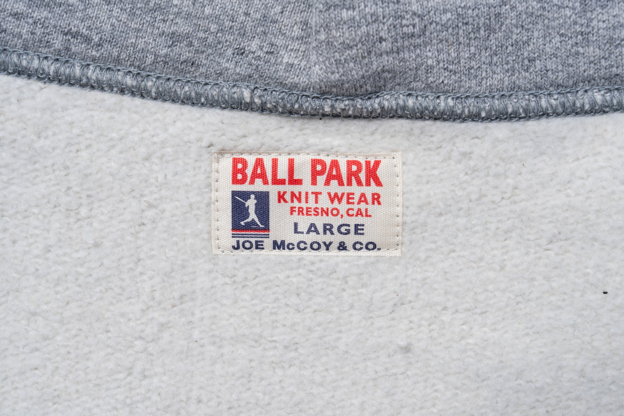 12 OZ. BALL PARK F/Z HOODED SWEATSHIRT