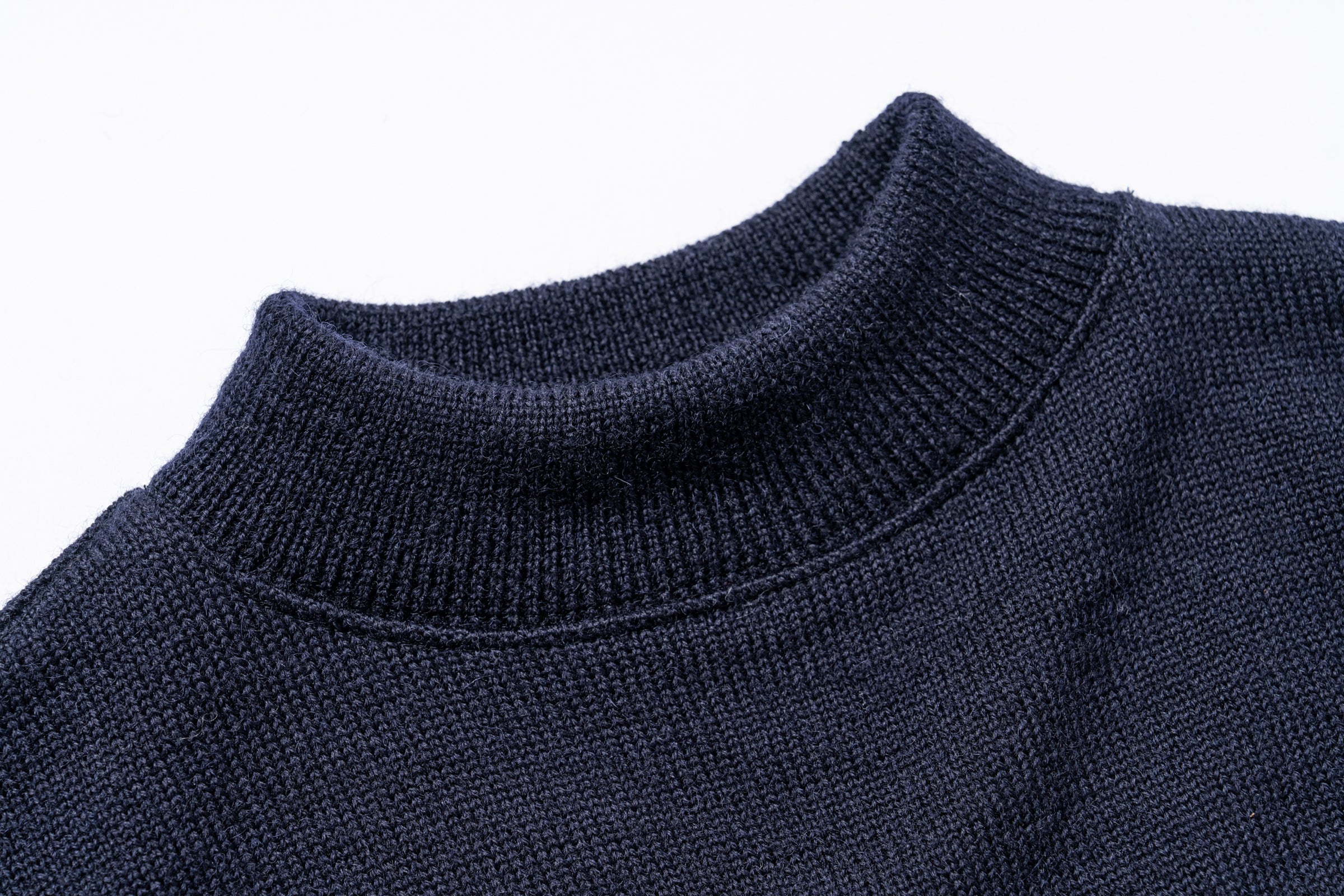U.S.N. BLUE WOOL JERSEY – The Real McCoy's