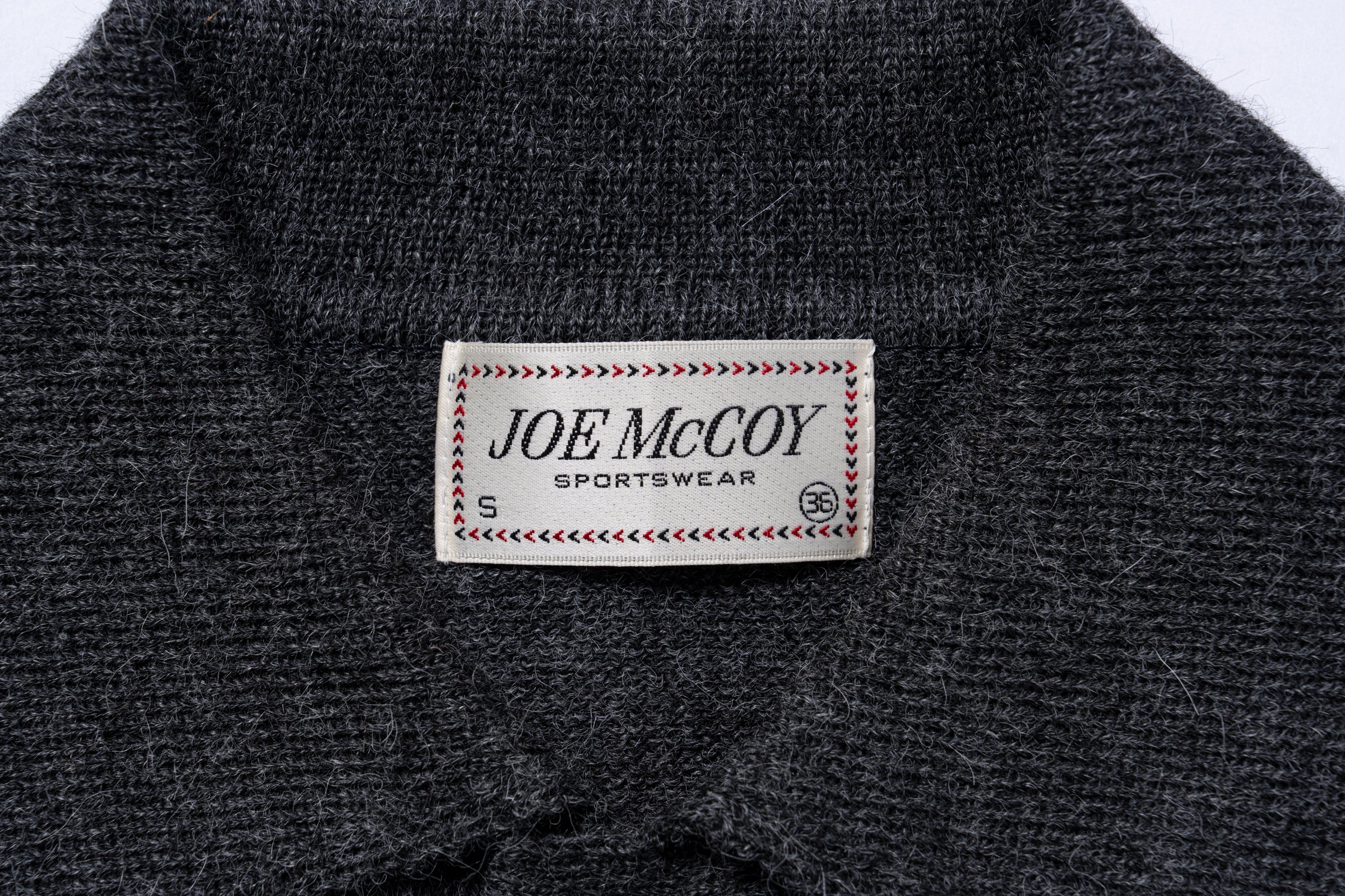 ALPACA COLLAR KNIT CARDIGAN – The Real McCoy's