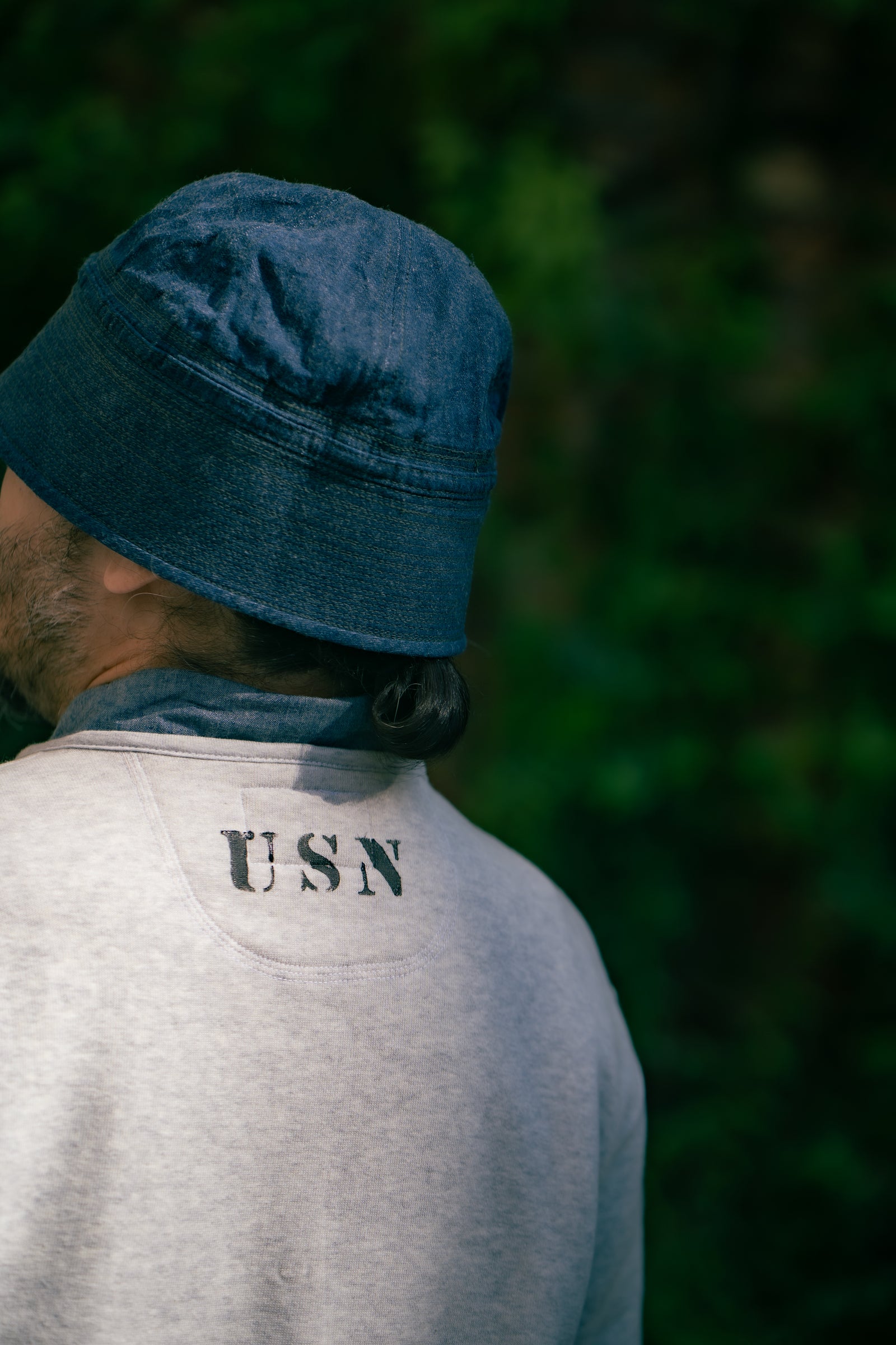 U.S.N. COTTON CARDIGAN / STENCIL Gallery Image 3