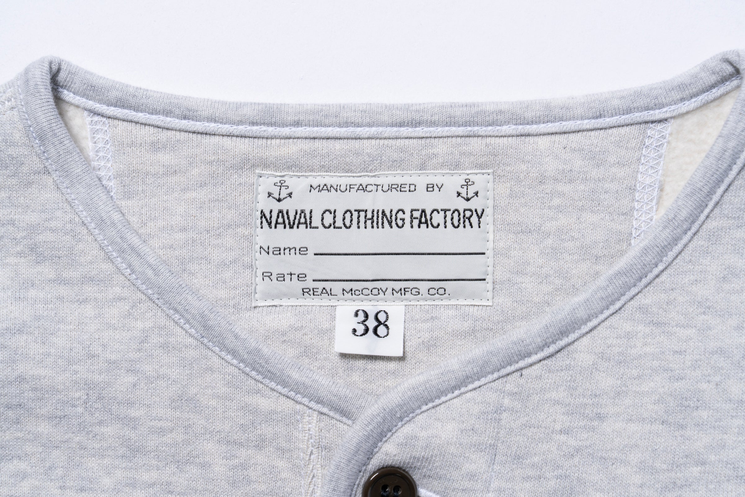 トップス Real McCoy's - U.S.N. Cotton Cardigan U.S.N. COTTON CARDIGAN / STENCIL – The Real McCoy's