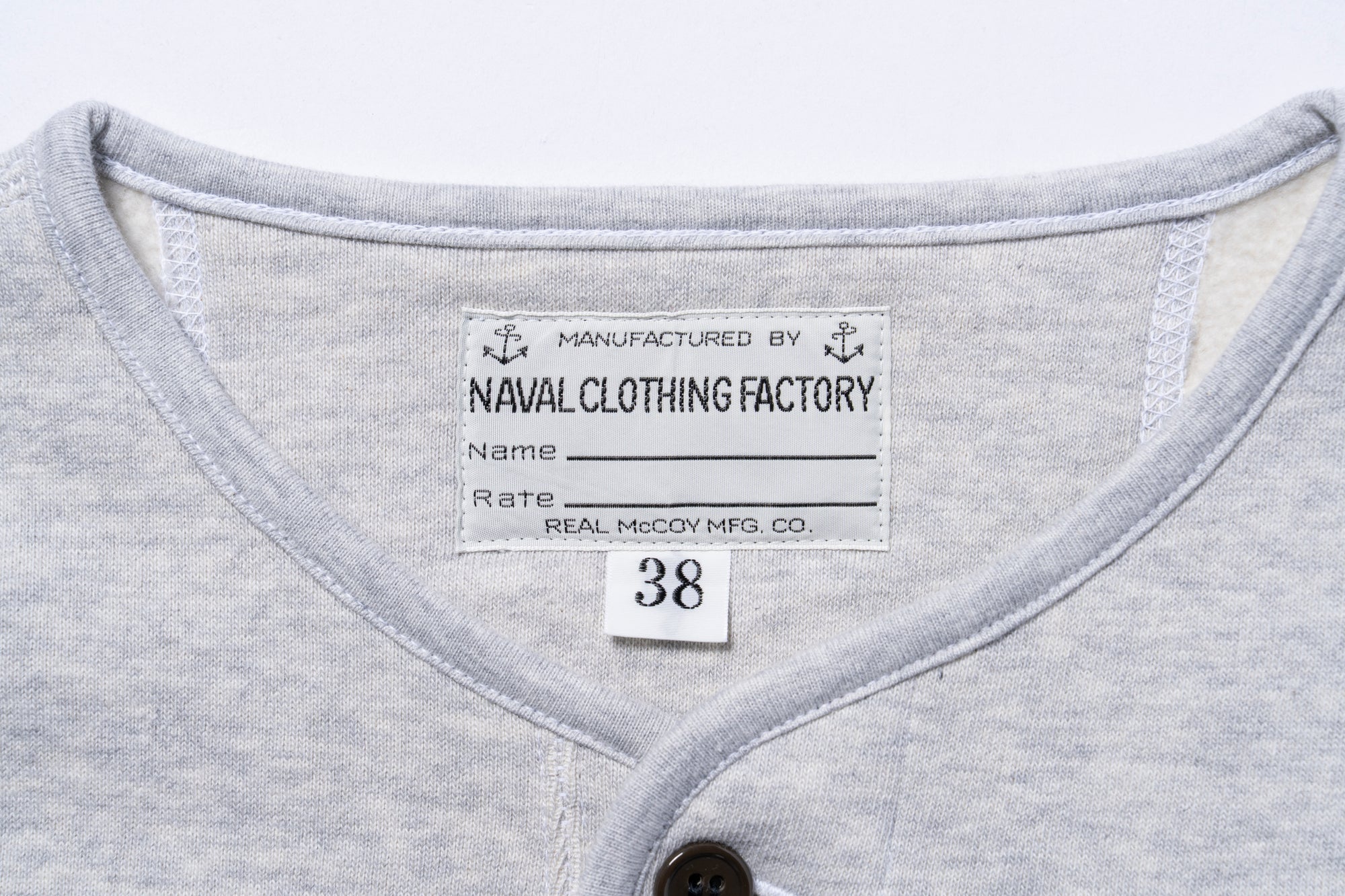 U.S.N. COTTON CARDIGAN / STENCIL