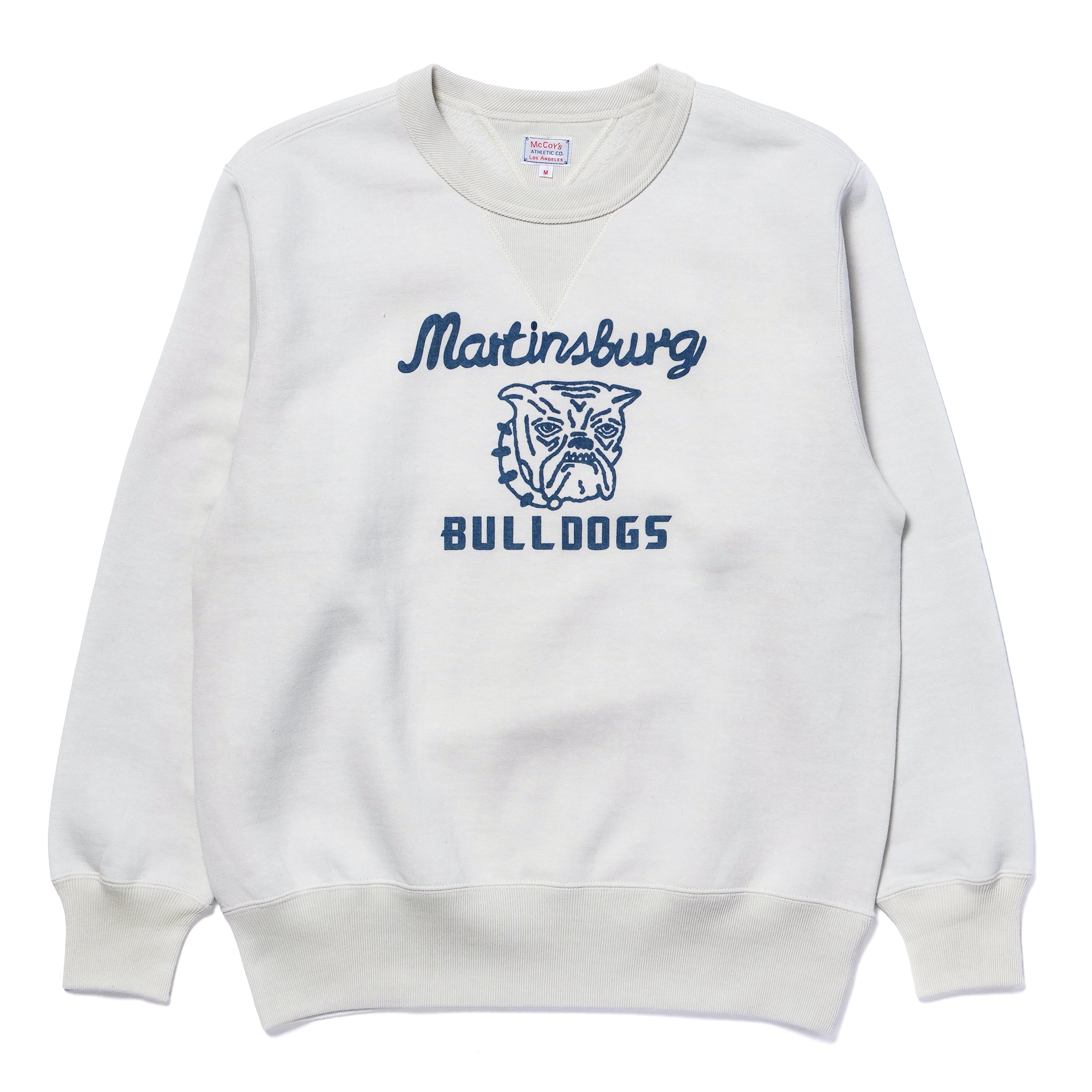 LOOPWHEEL SWEATSHIRT / BULLDOGS – The Real McCoy's