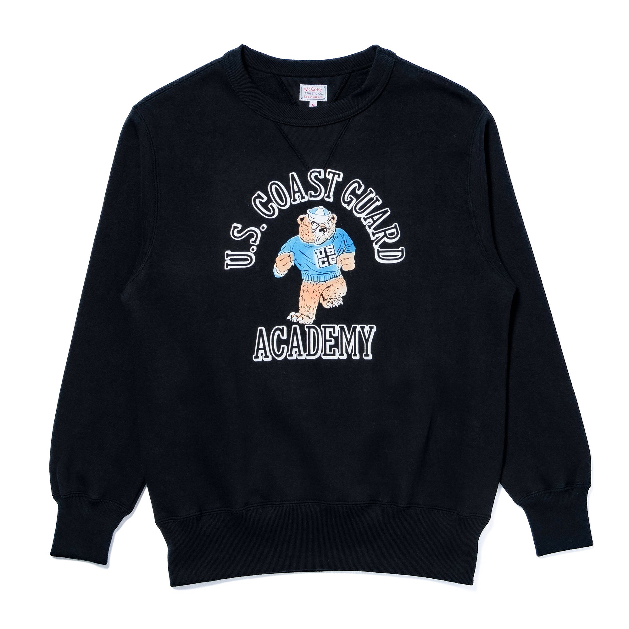 MILITARY PRINT SWEATSHIRT / U.S. COASTGUARD ACADEMY