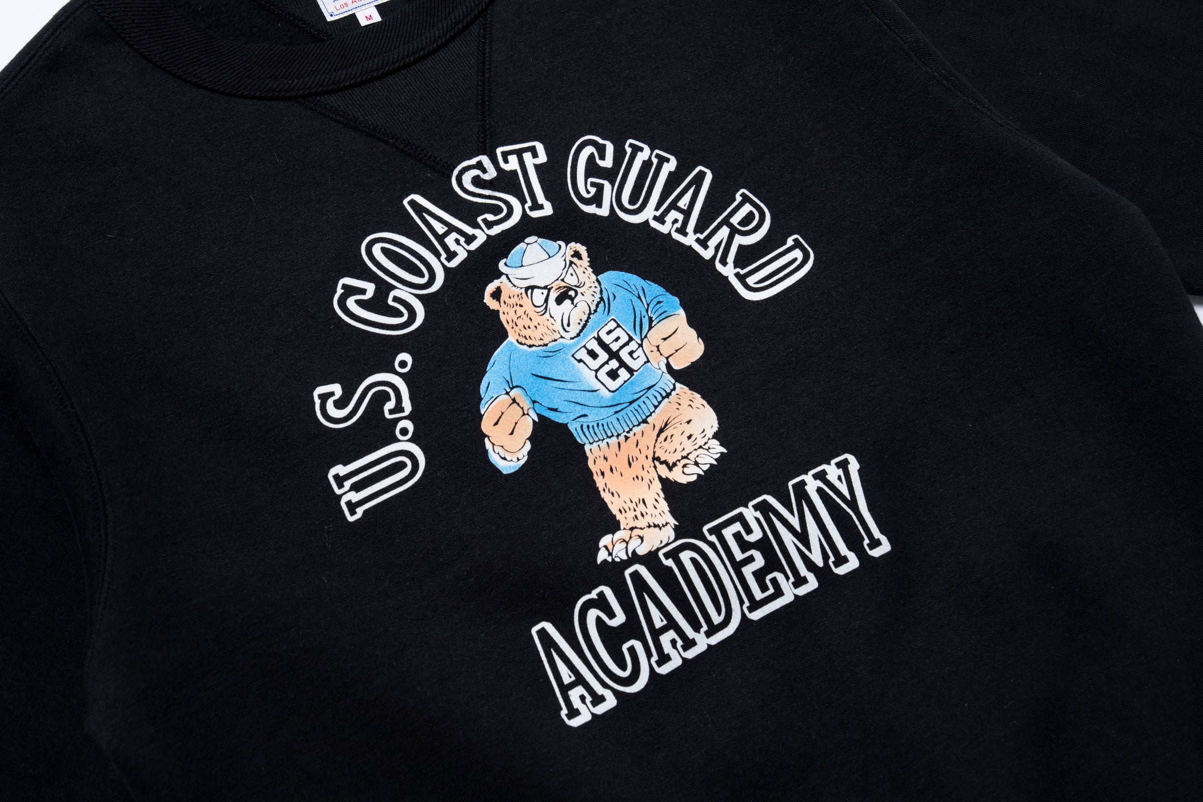 MILITARY PRINT SWEATSHIRT / U.S. COASTGUARD ACADEMY – The Real McCoy's