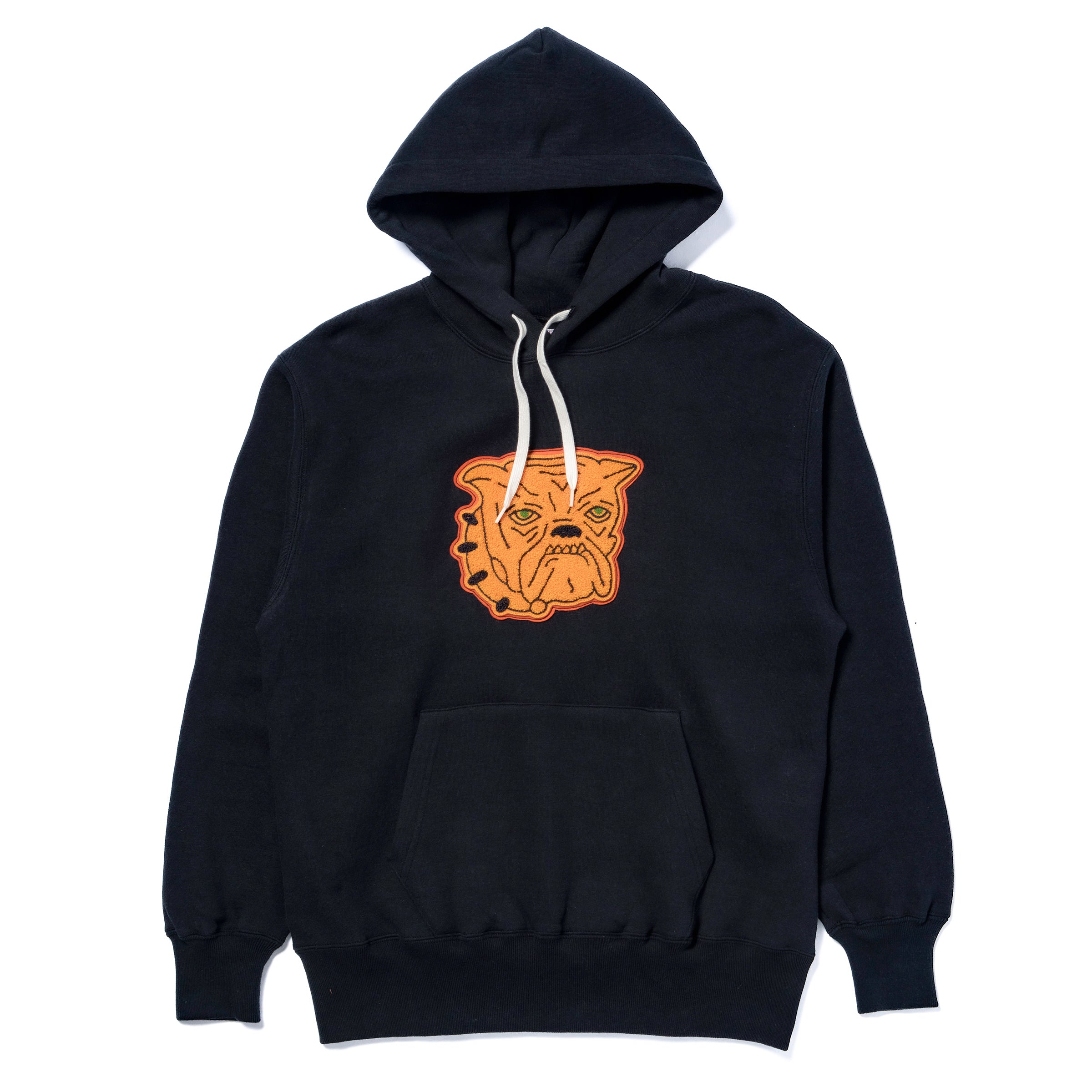 Loopwheel Machine LOOPWHEEL HOODED SWEATSHIRT / BULLDOGS – The Real McCoy's