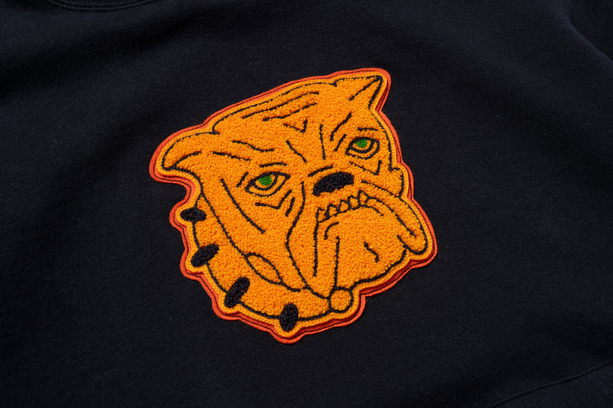 LOOPWHEEL HOODED SWEATSHIRT / BULLDOGS