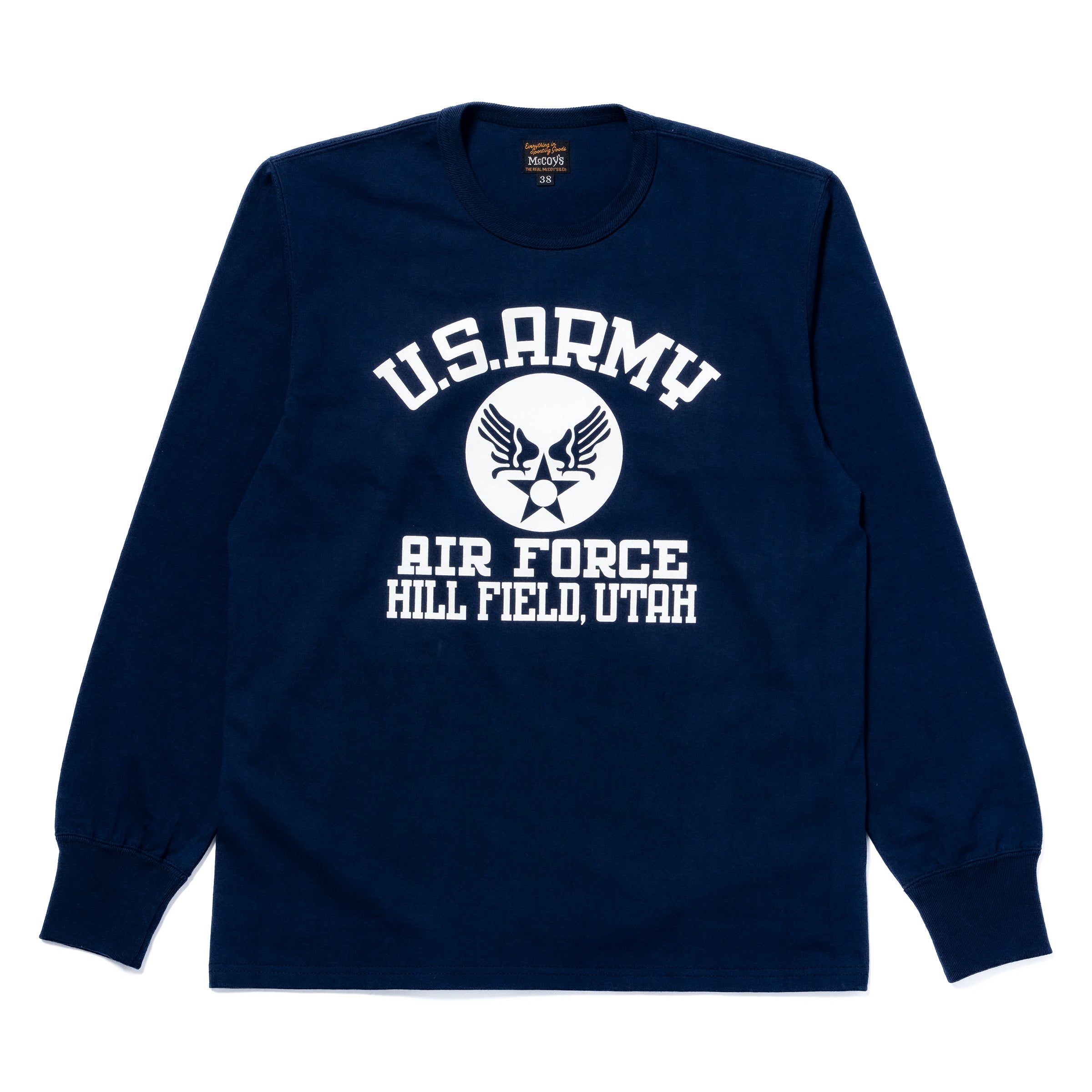 MILITARY L/S TEE / U.S. ARMY AIR FORCE, HILL FIELD – The Real McCoy's