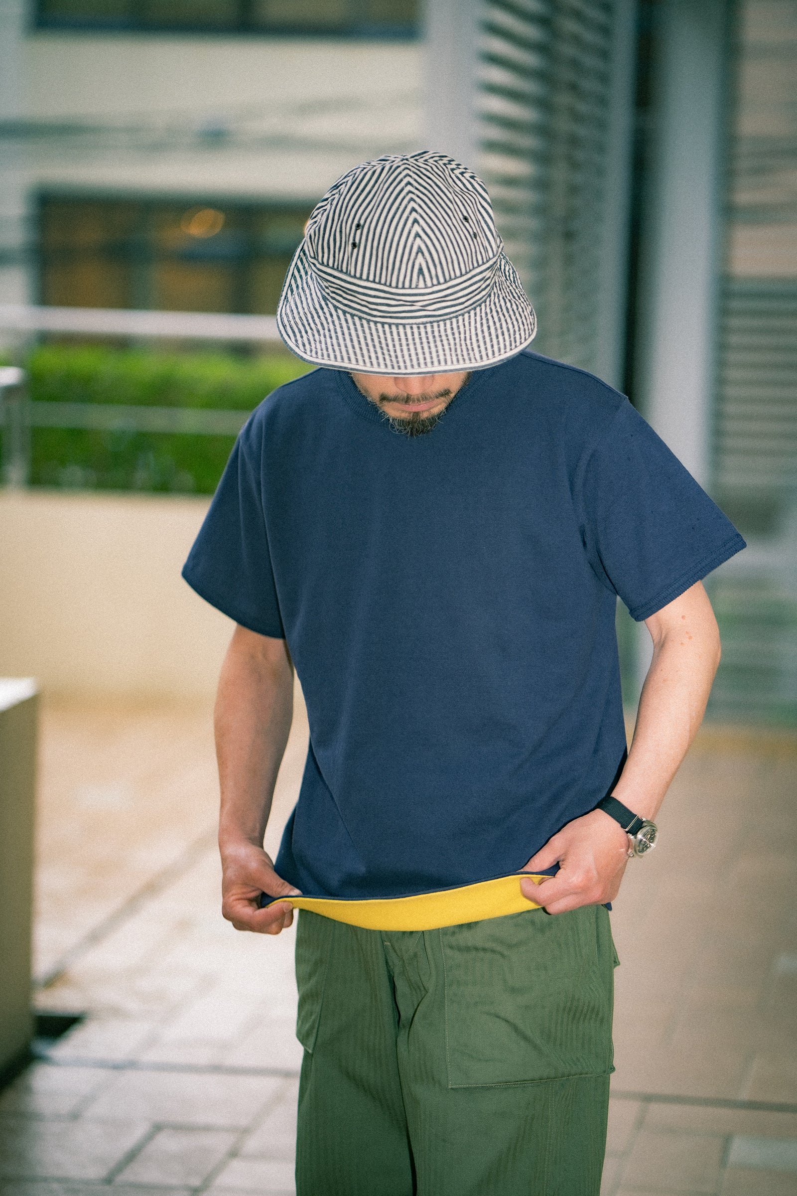 U.S.N. REVERSIBLE T-SHIRT Gallery Image 1