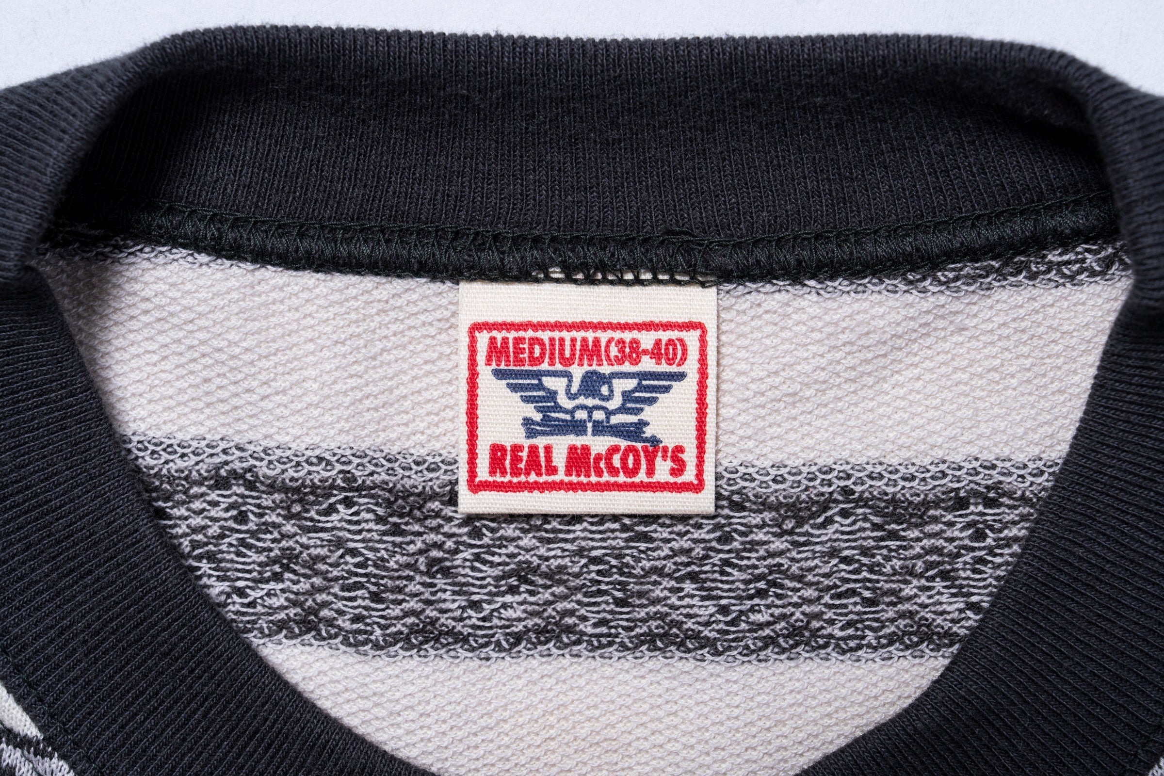 MILITARY JACQUARD TEE / ANCHOR – The Real McCoy's