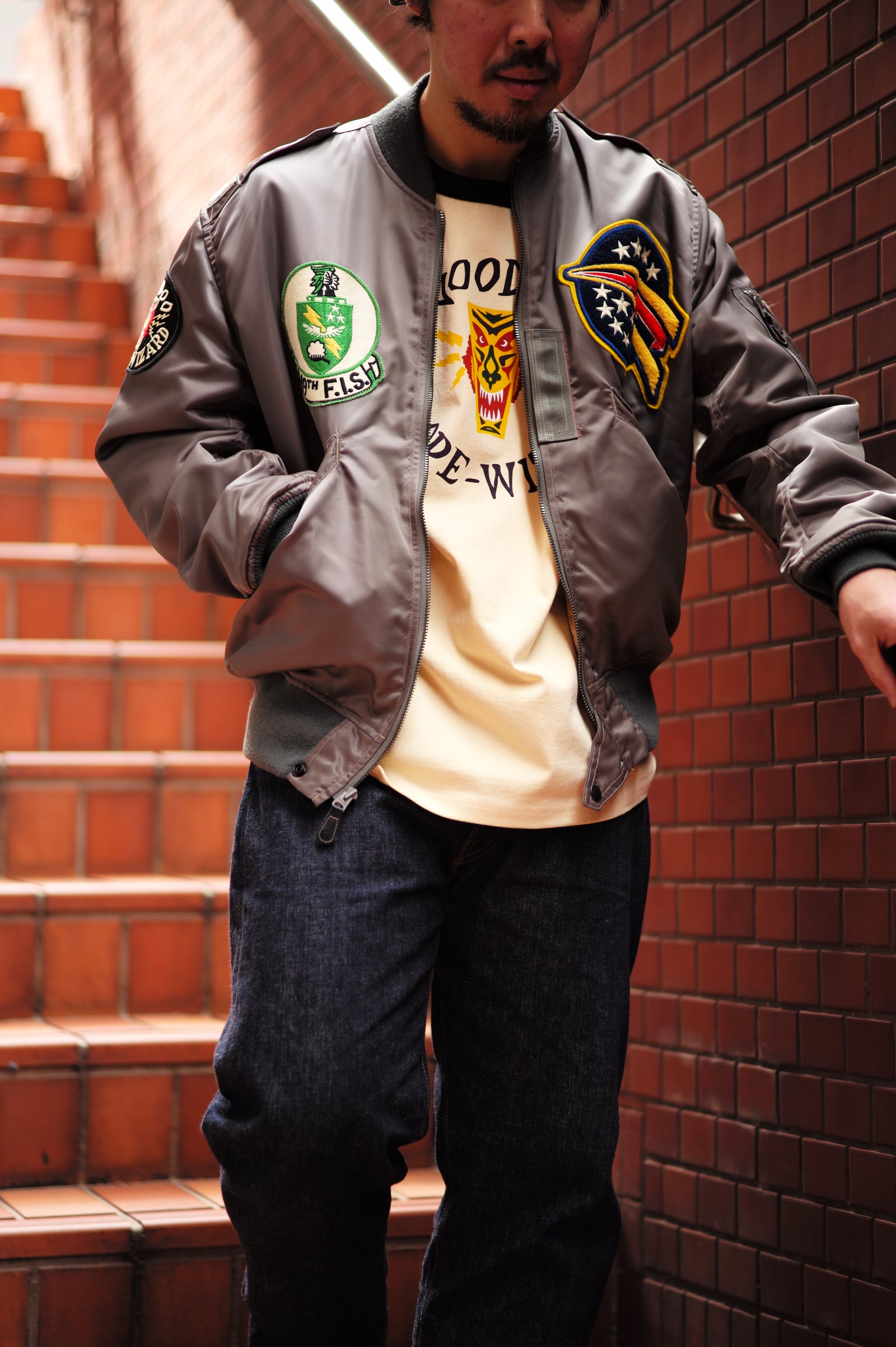 MILITARY TEE / VOODOO, COLORED Gallery Image 1