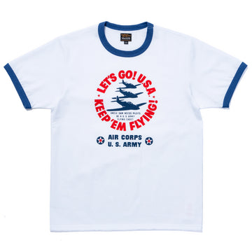 MILITARY TEE / KEEP EM’ FLYING