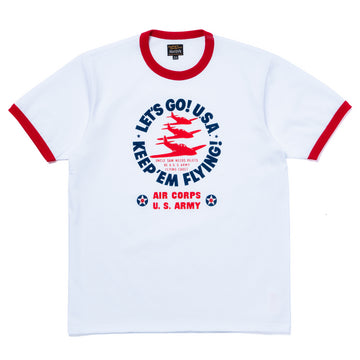 MILITARY TEE / KEEP EM’ FLYING