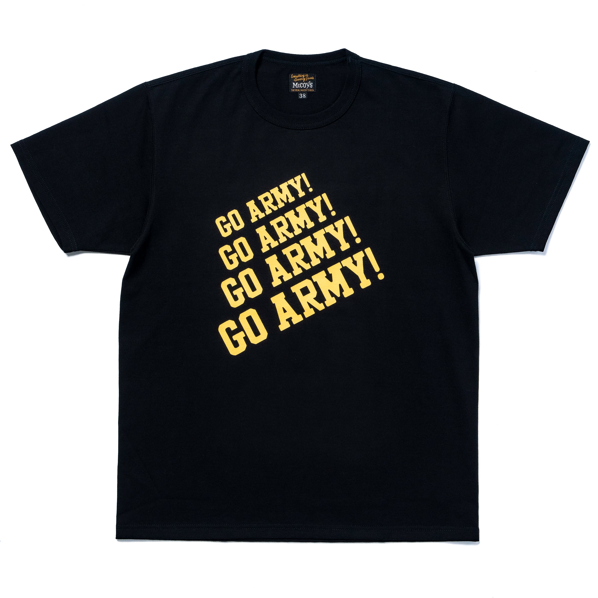 MILITARY TEE / GO ARMY! – The Real McCoy's