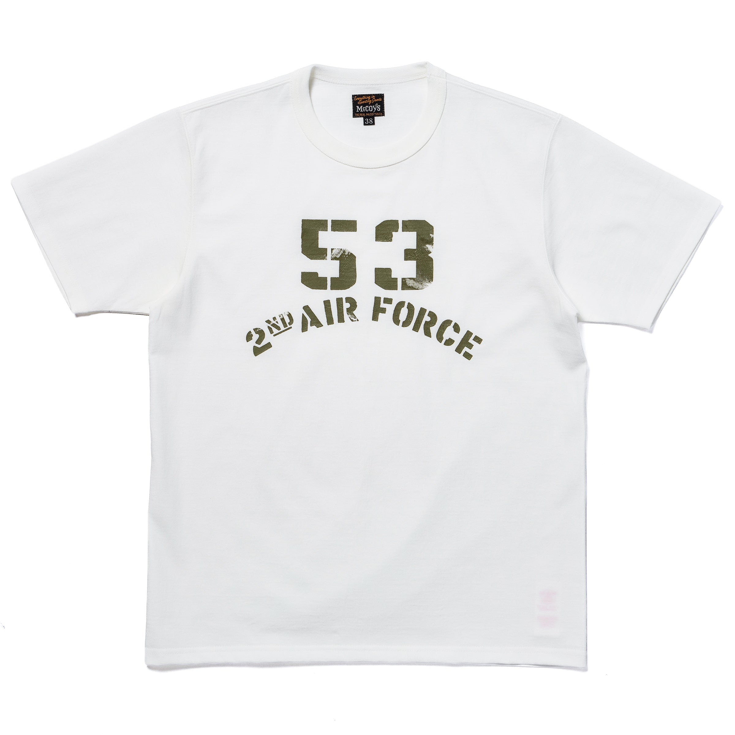 MILITARY TEE / 53rd 2nd AIR FORCE – The Real McCoy's
