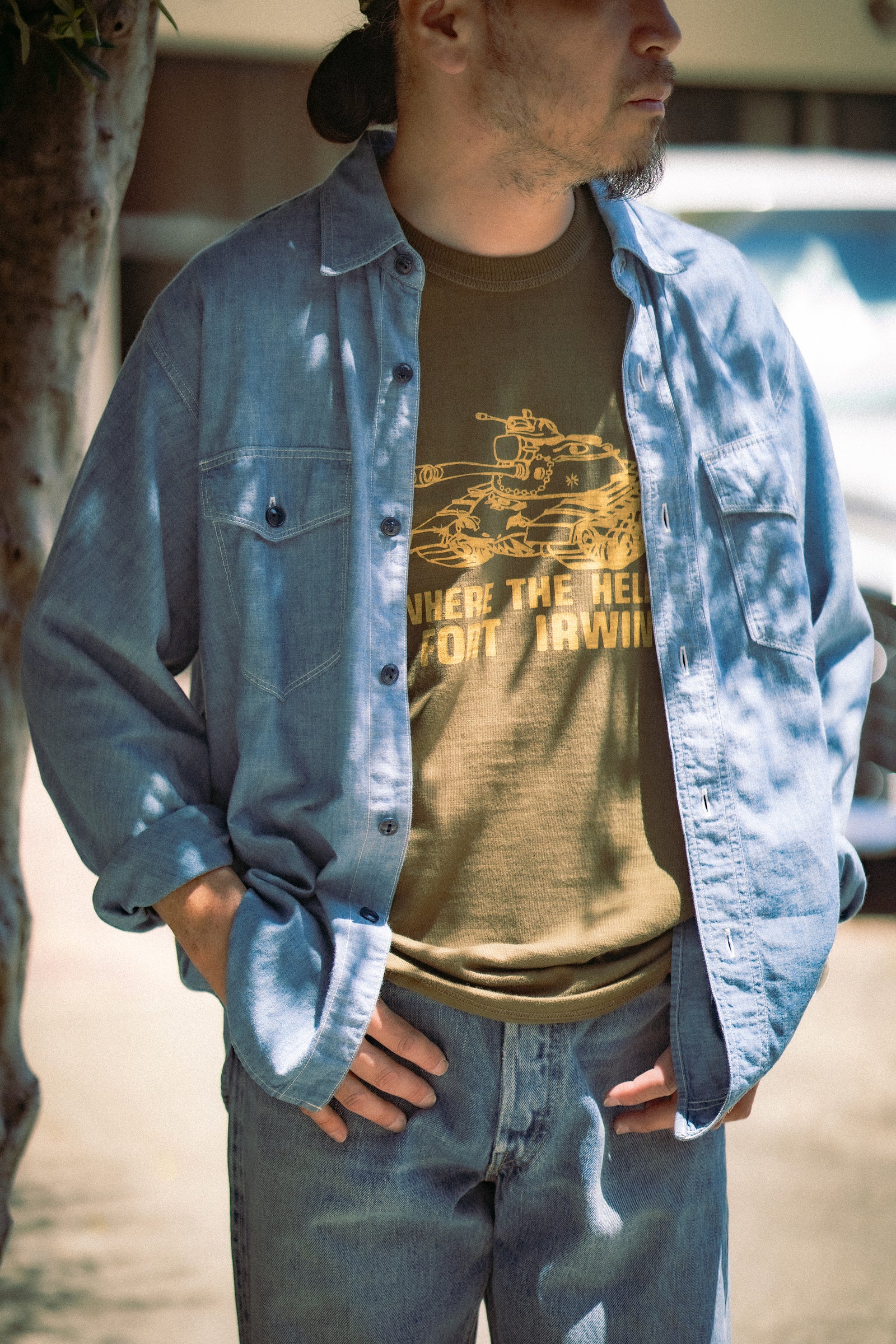 ATHLETIC T-SHIRT / WHERE THE HELL IS FORT IRWIN? Gallery Image