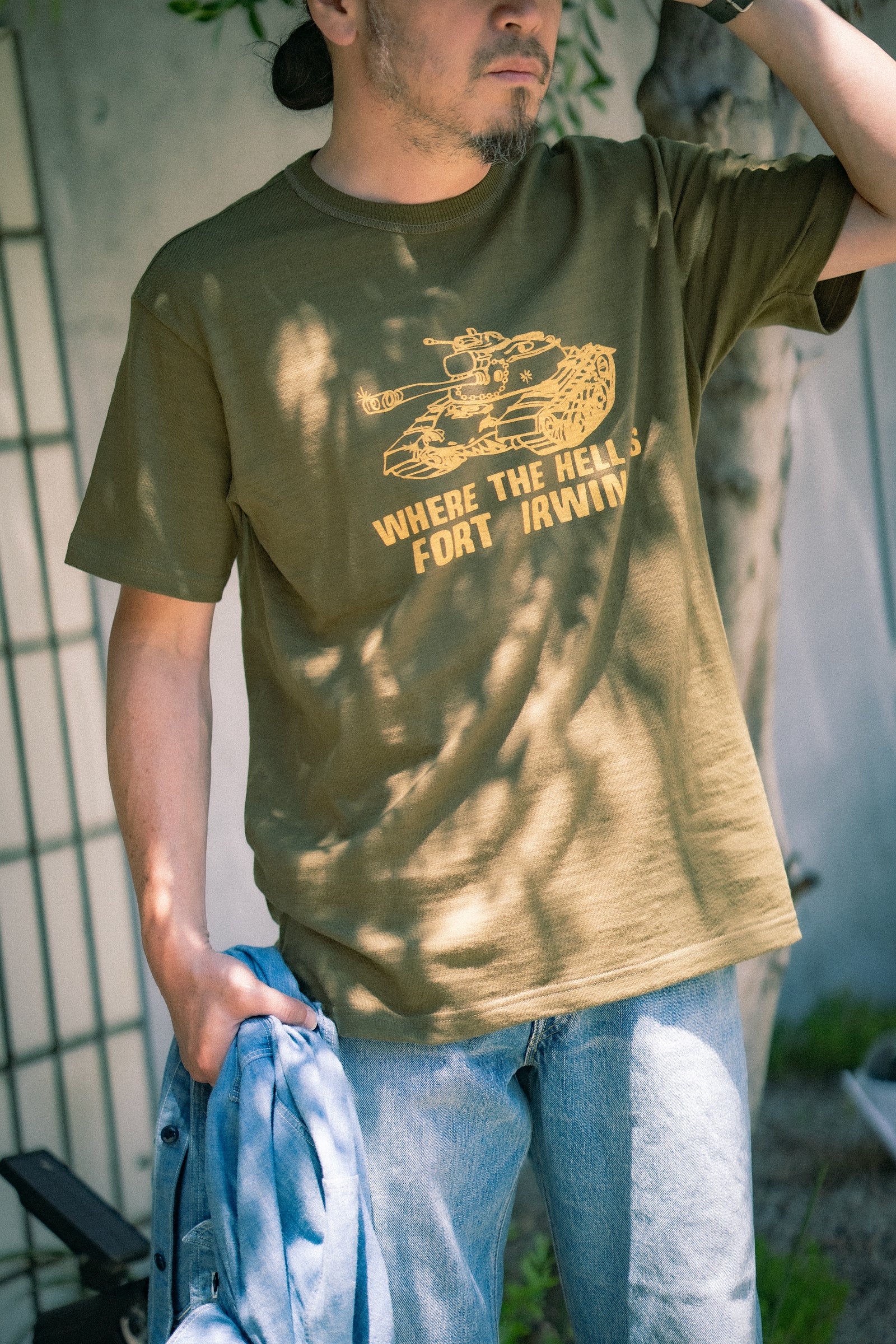 ATHLETIC T-SHIRT / WHERE THE HELL IS FORT IRWIN? Gallery Image 1