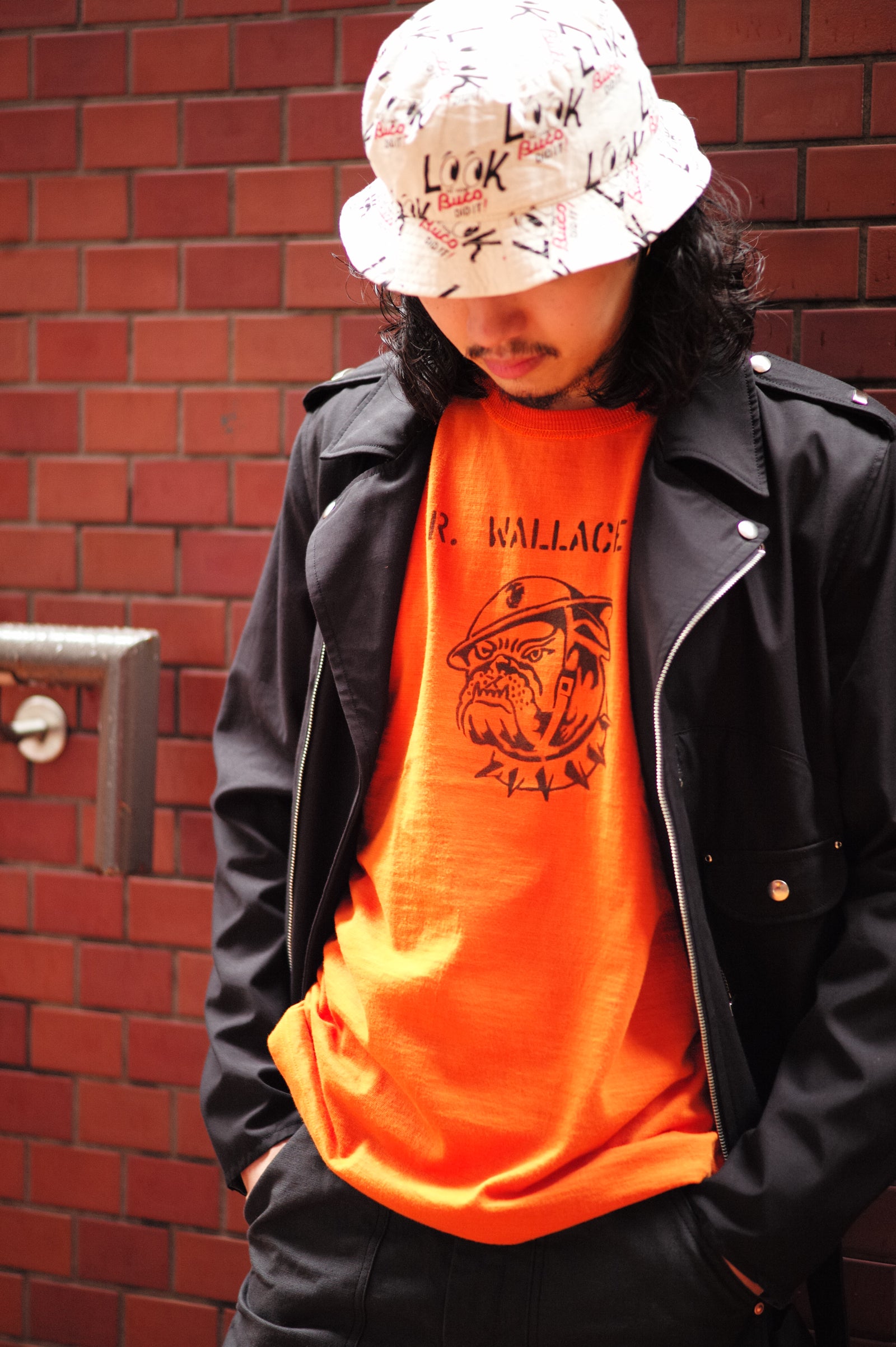 ATHLETIC T-SHIRT / DEVIL DOG STENCIL Gallery Image 1