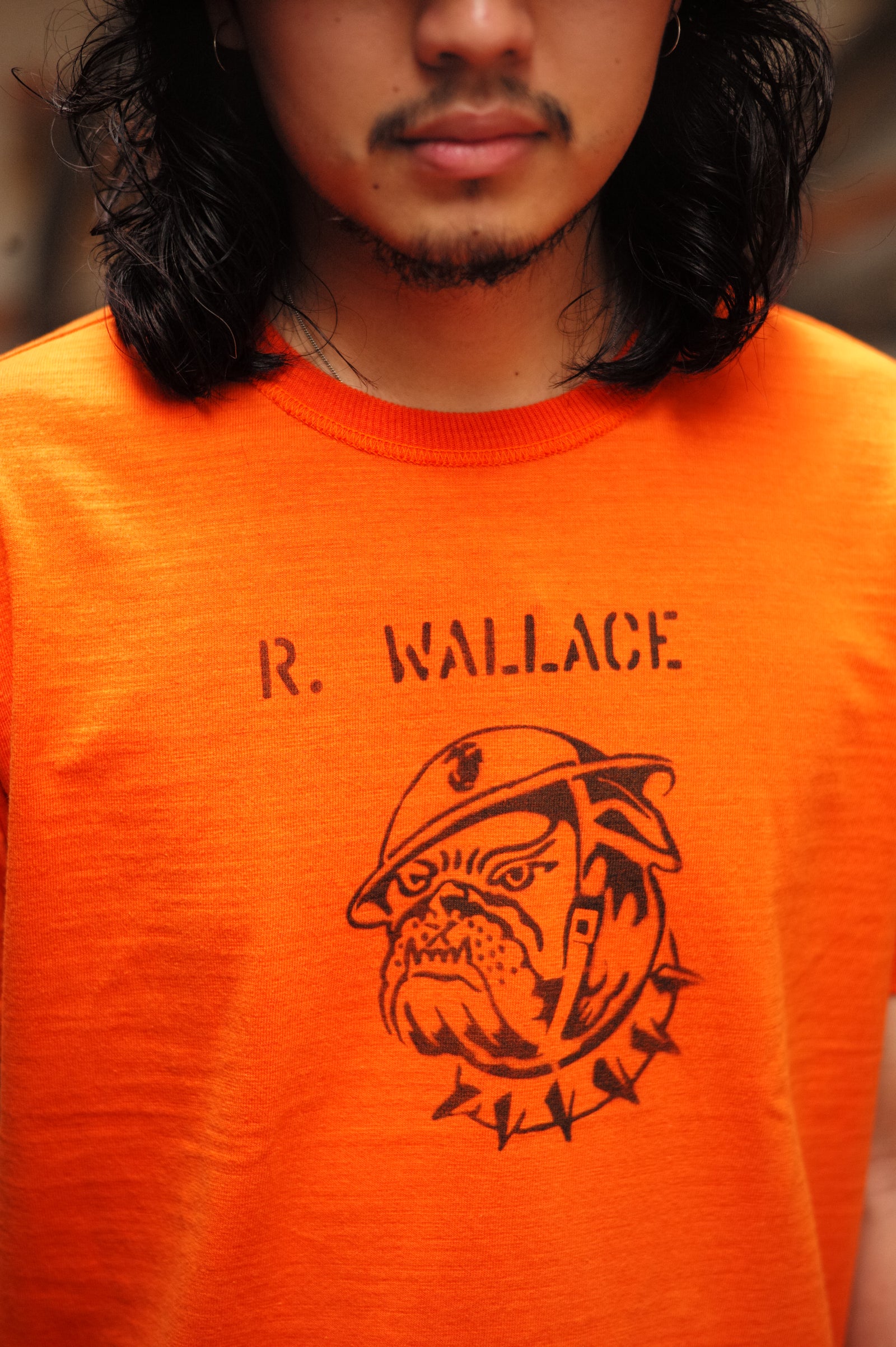 ATHLETIC T-SHIRT / DEVIL DOG STENCIL Gallery Image 2