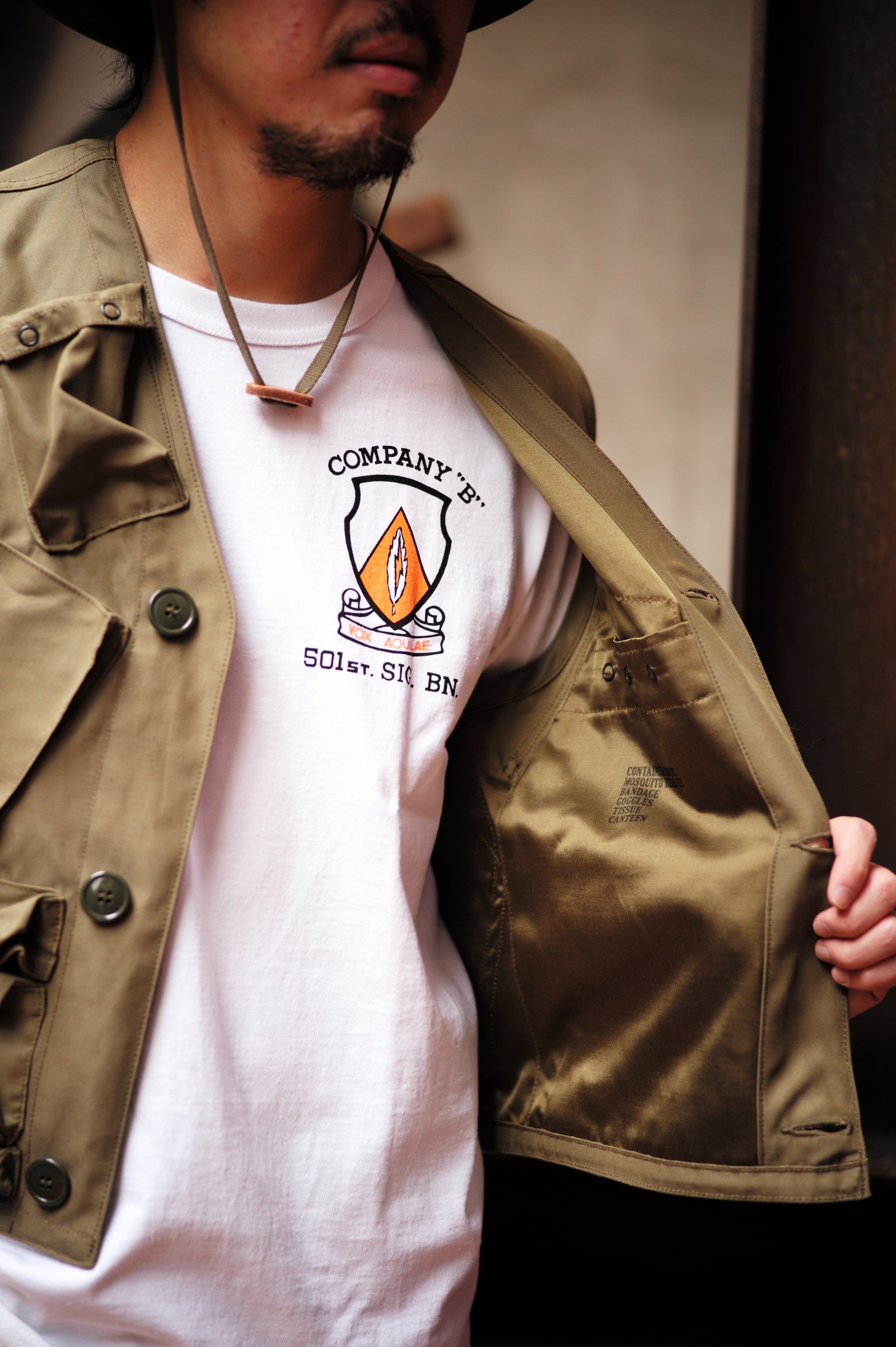 MILITARY TEE /  501 st. SIG. BN. Gallery Image 2