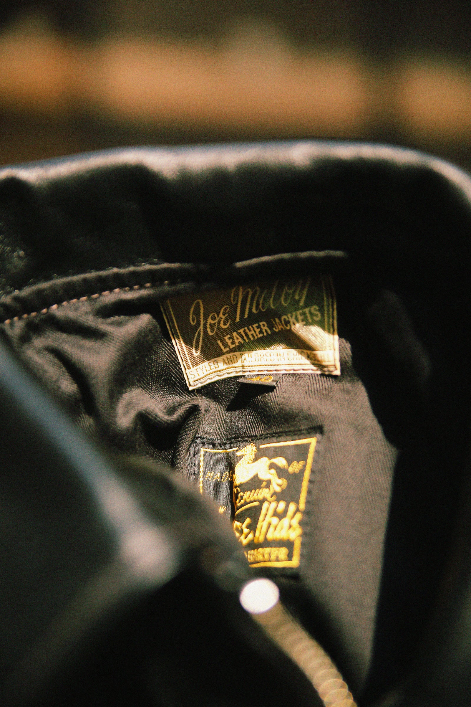 30s LEATHER SPORTS JACKET / NELSON Gallery Image 5