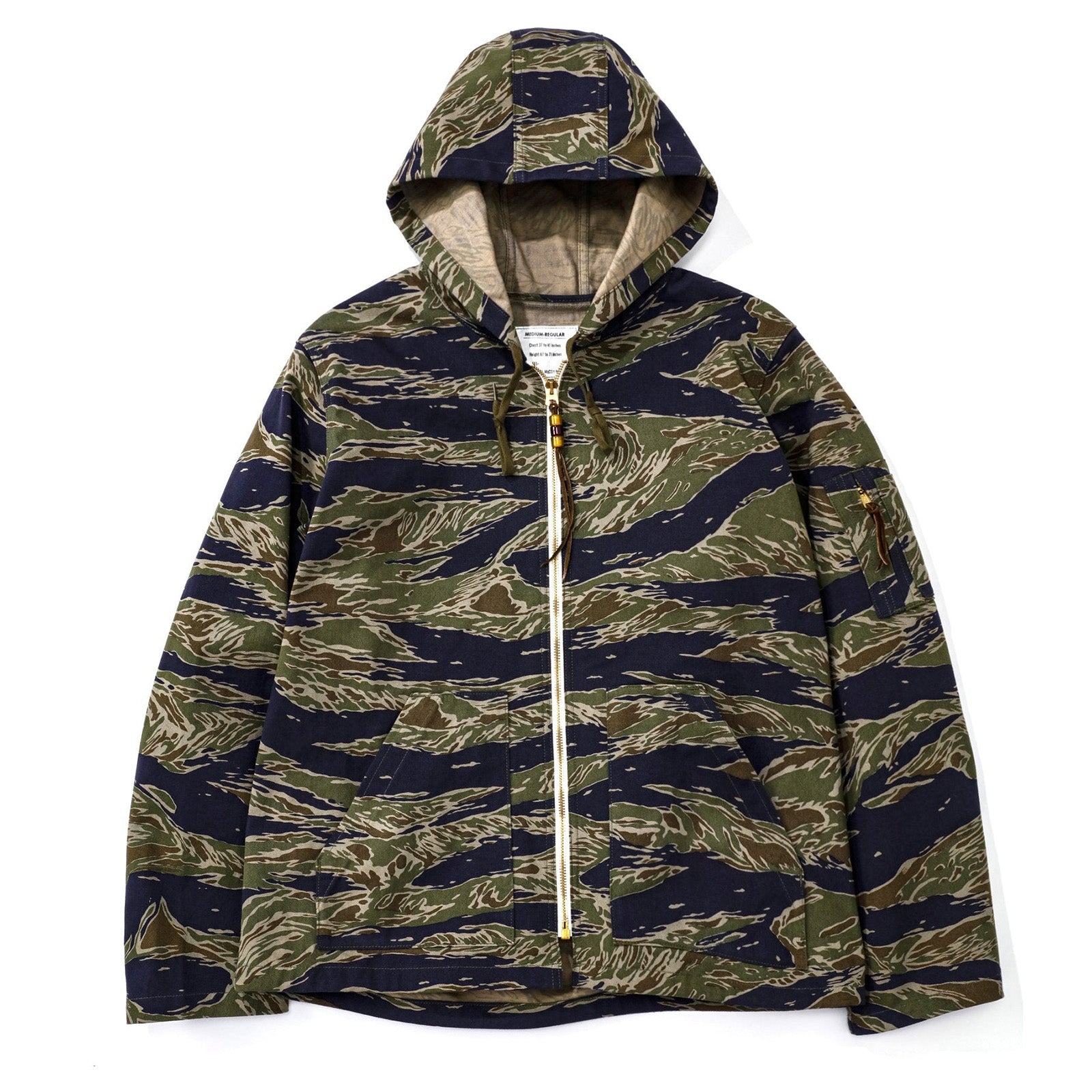TIGER CAMOUFLAGE PARKA / TADPOLE