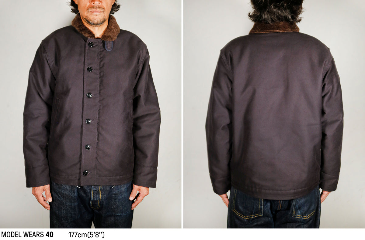 N-1 DECK JACKET (NAVY) Fit Guide