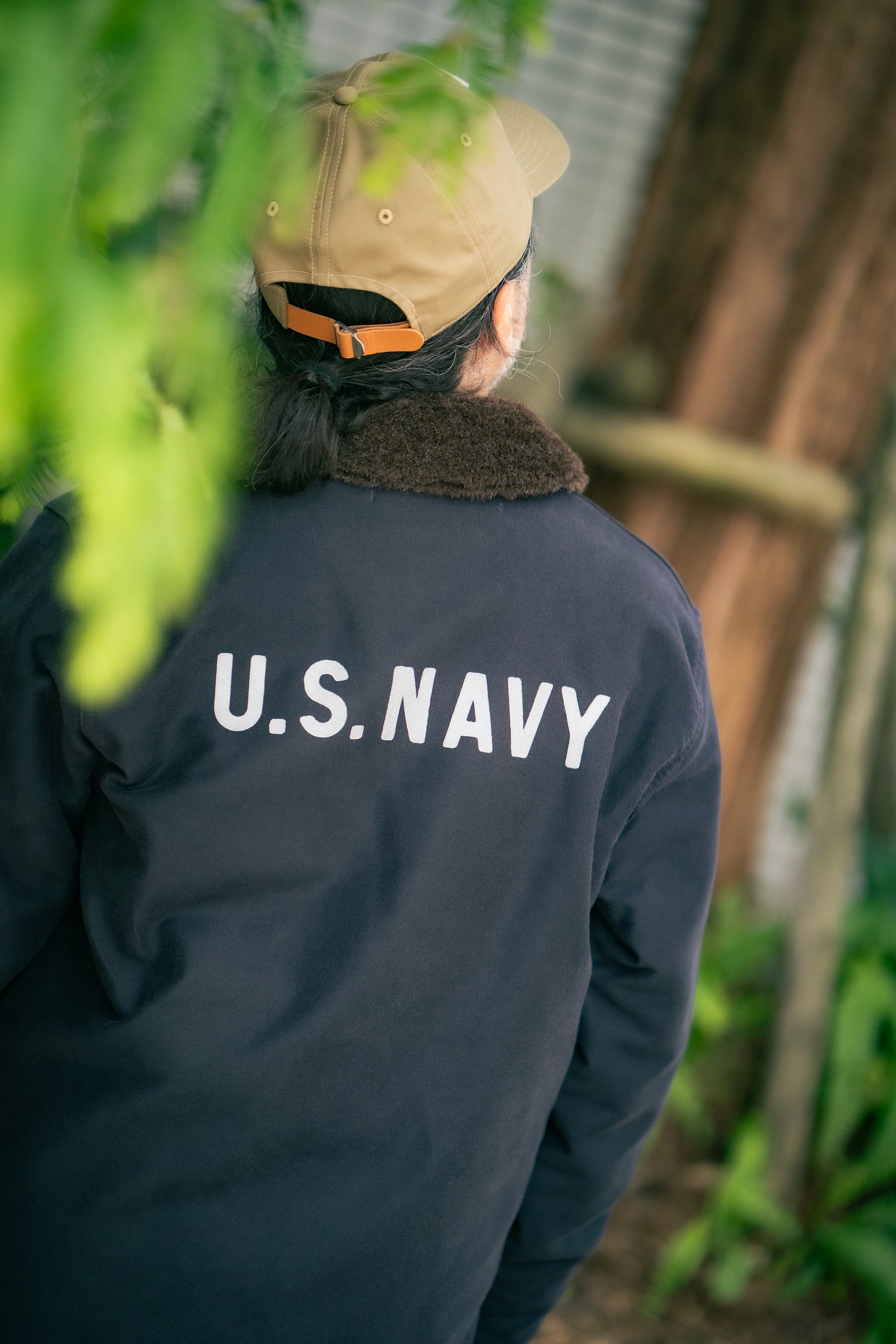 N-1 DECK JACKET (NAVY) / STENCIL Gallery Image 2