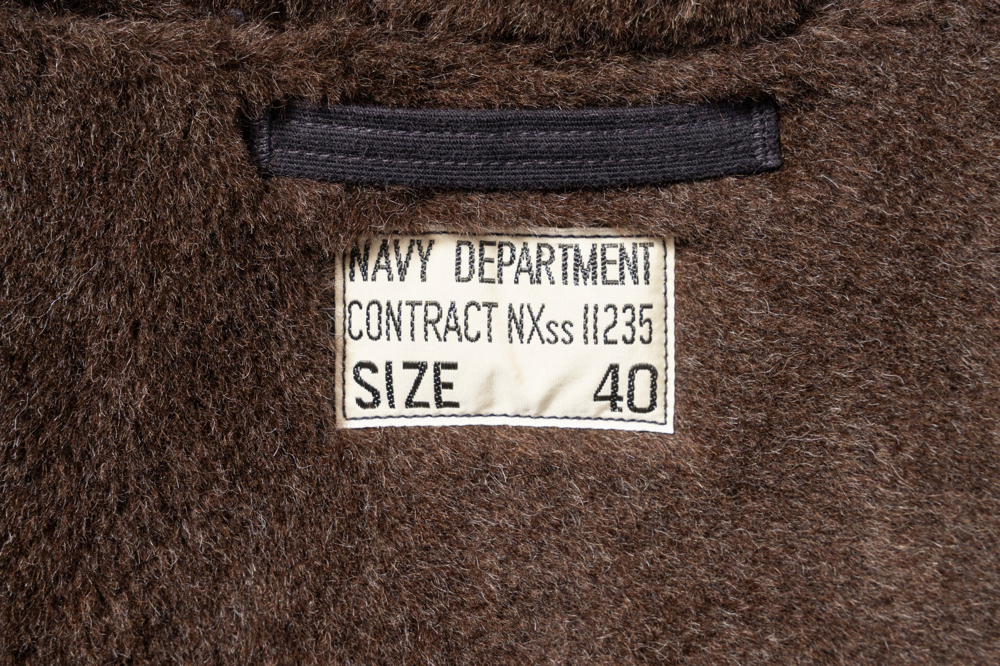 N-1 DECK JACKET (NAVY) / STENCIL