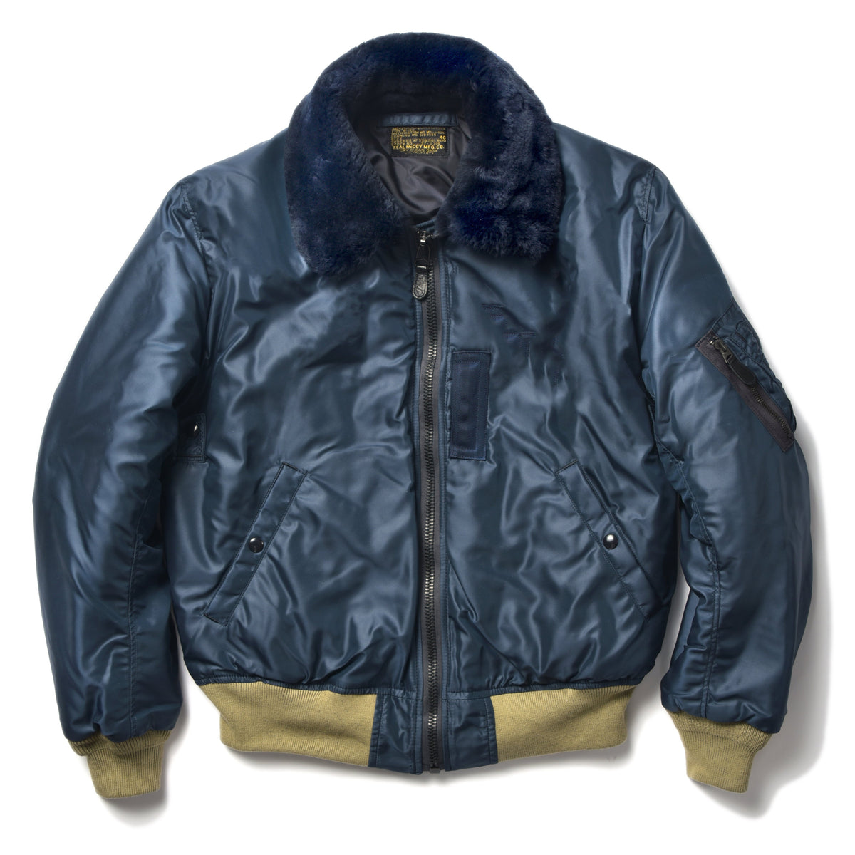 TYPE B-15C REAL McCOY MFG. CO. / GREEN RIBBING – The Real McCoy