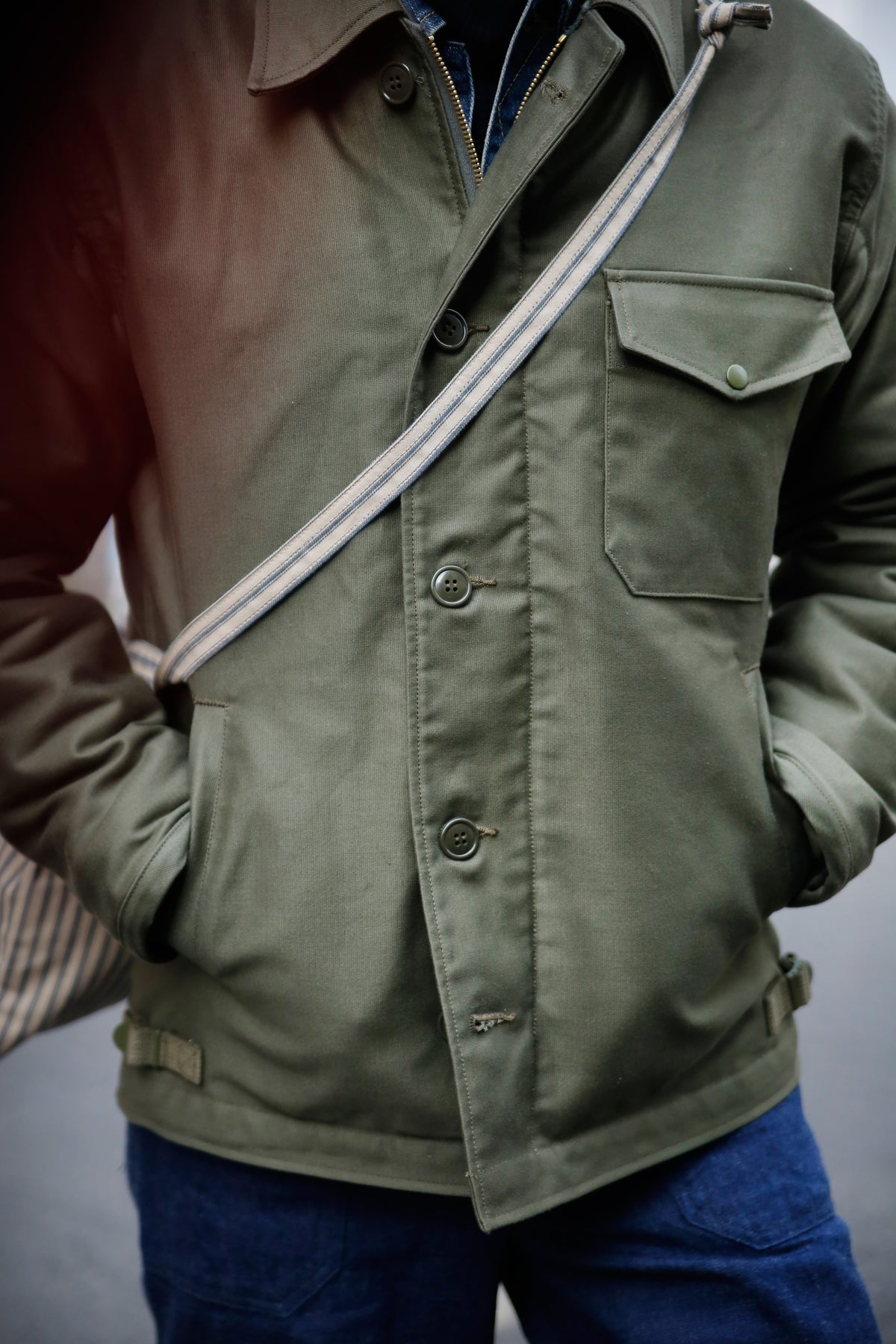 U.S.N. A-2 DECK JACKET REAL McCOY MFG. Gallery Image