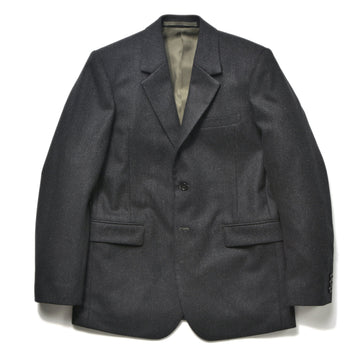 1950s WOOL SPORTS COAT / CHARCOAL